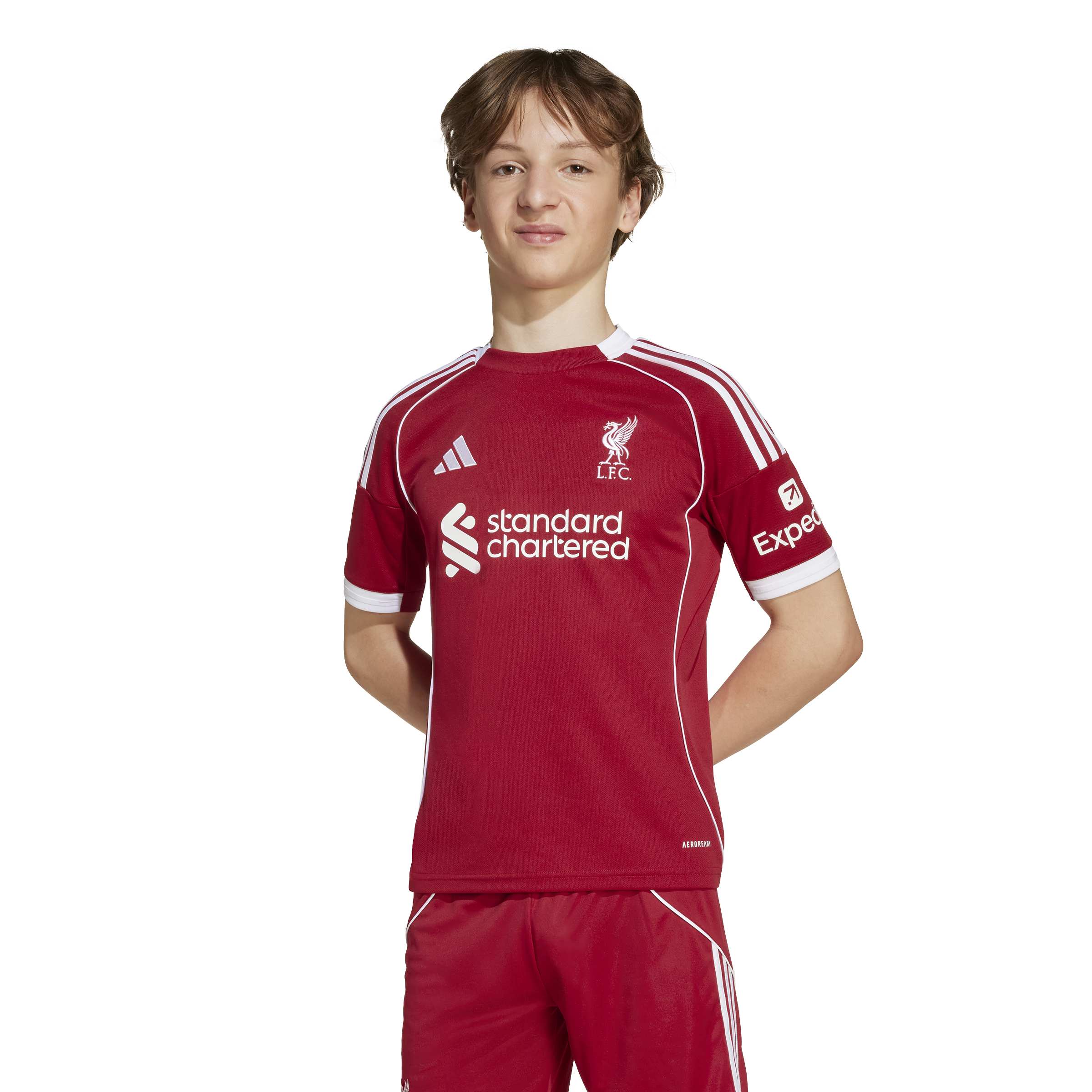 Liverpool 2025-26 Youth Home Jersey