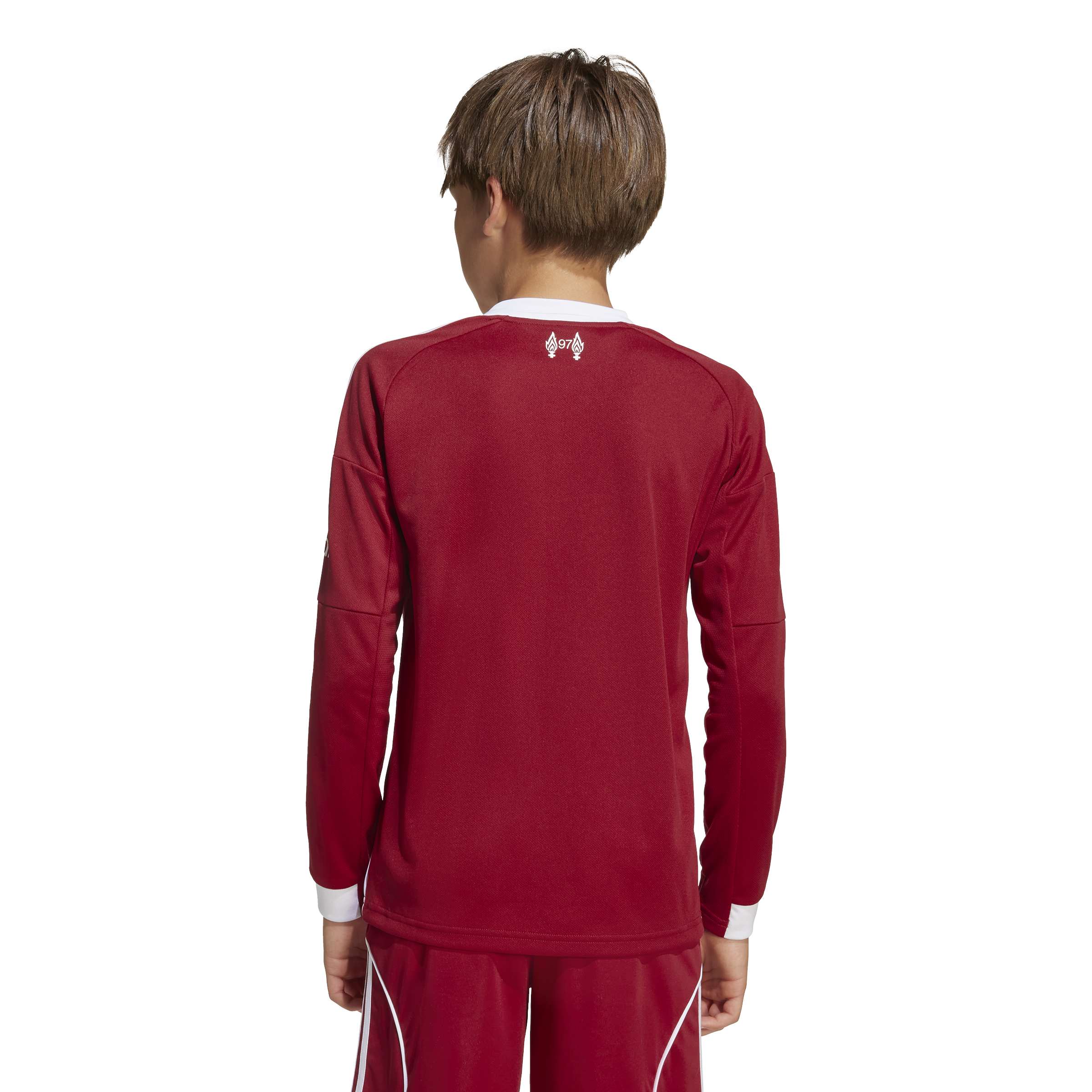 Liverpool 2025-26 Youth LS Home Jersey