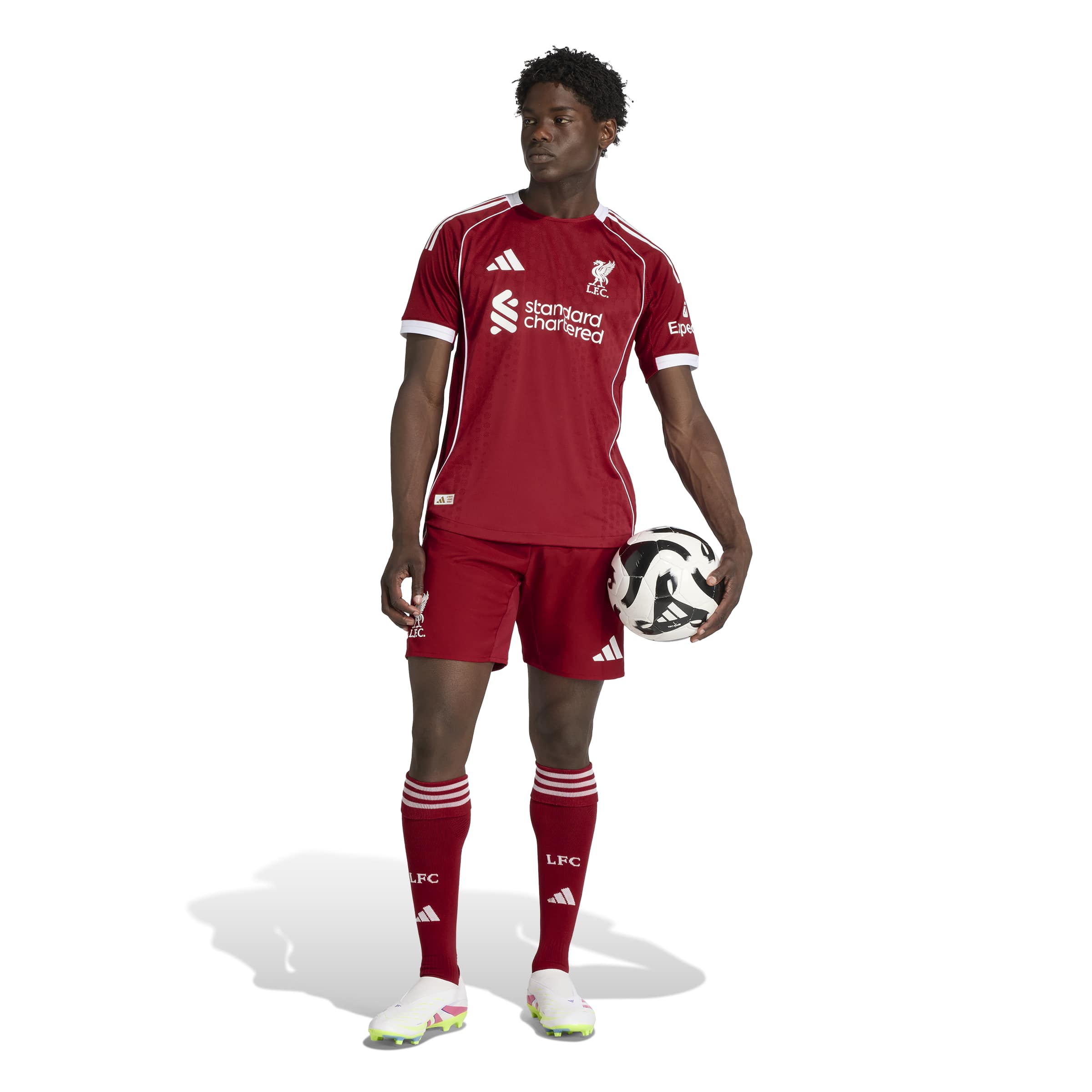 Liverpool 2025-26 Match Home Jersey