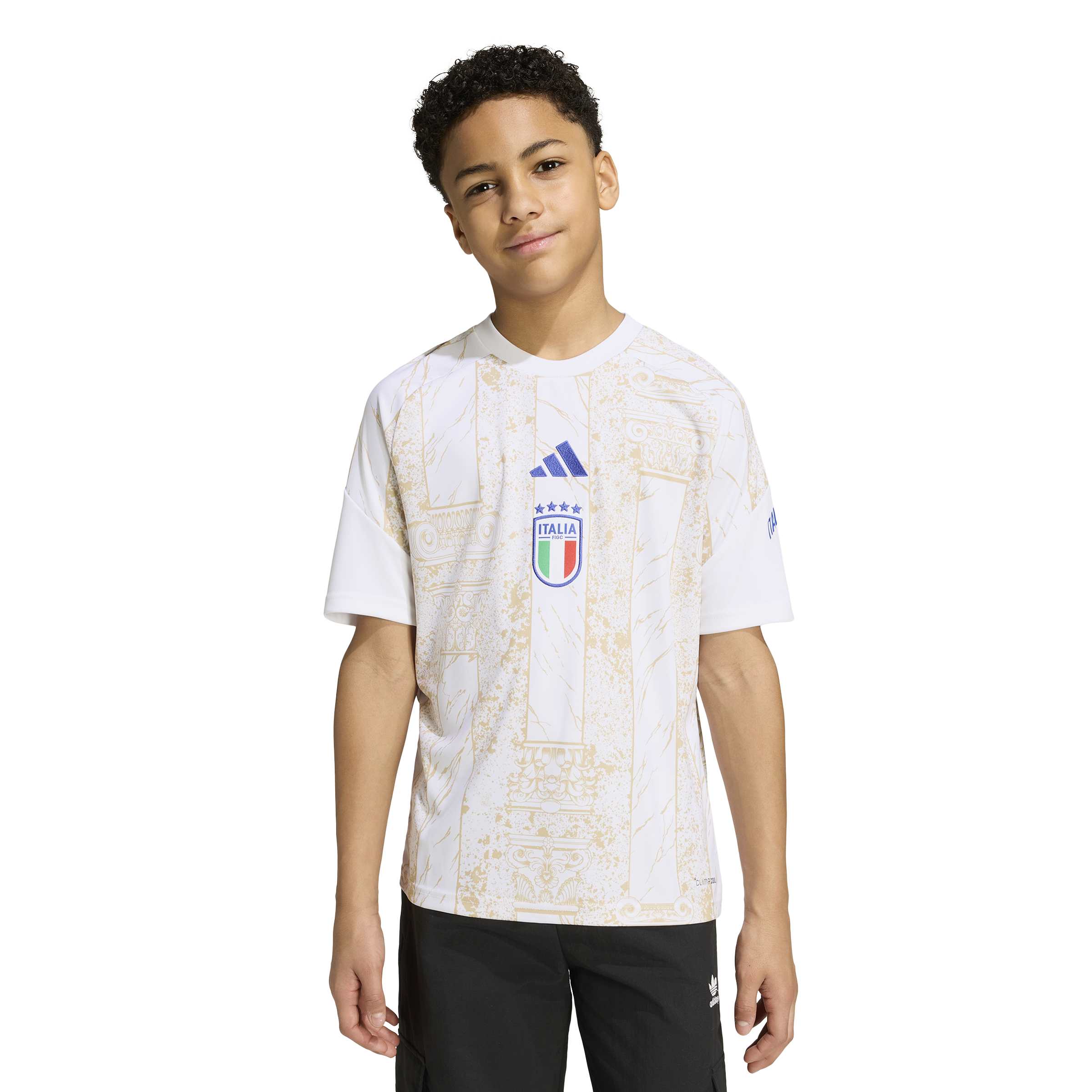 Italy 26 Home Kids Pre-Match Jersey