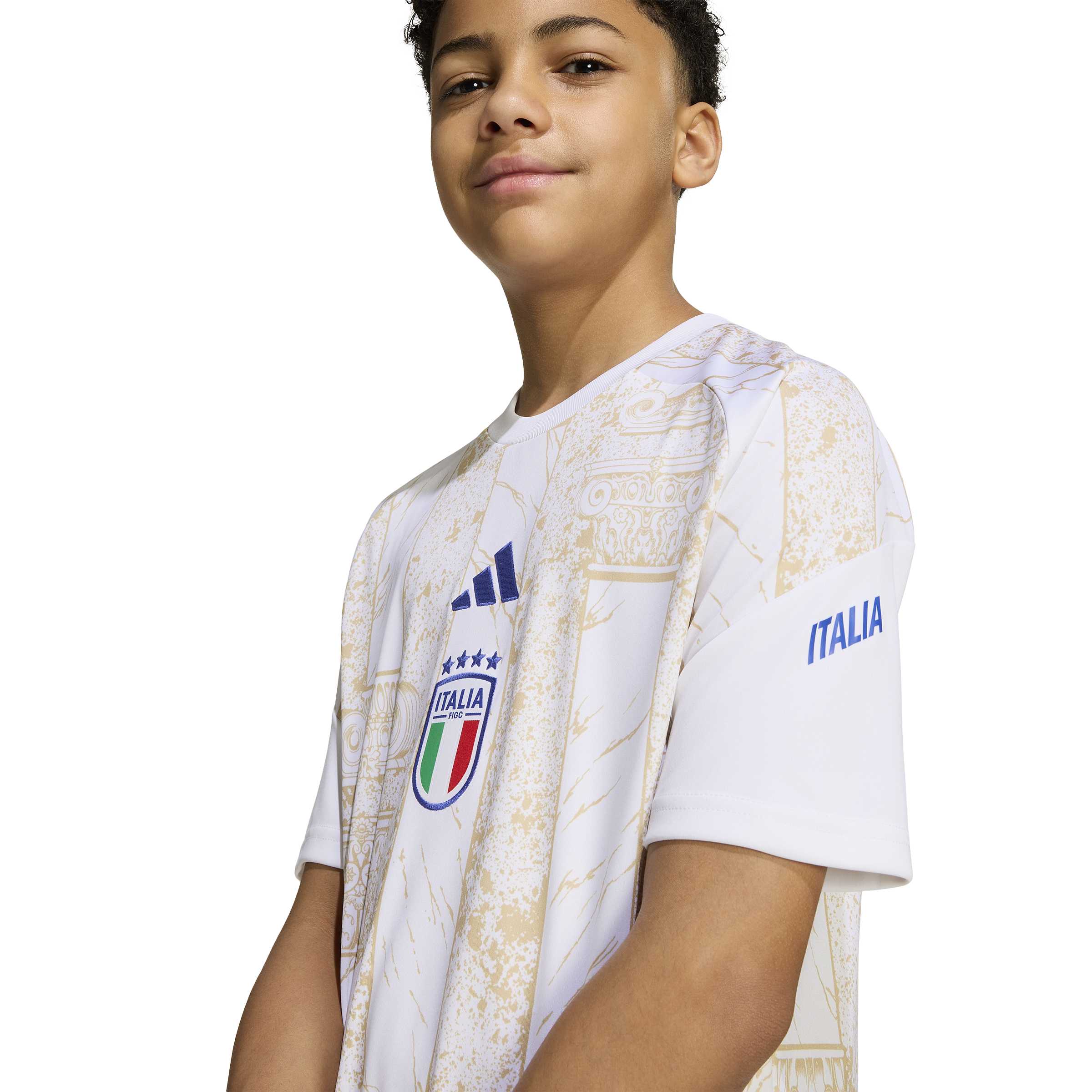 Italy 26 Home Kids Pre-Match Jersey