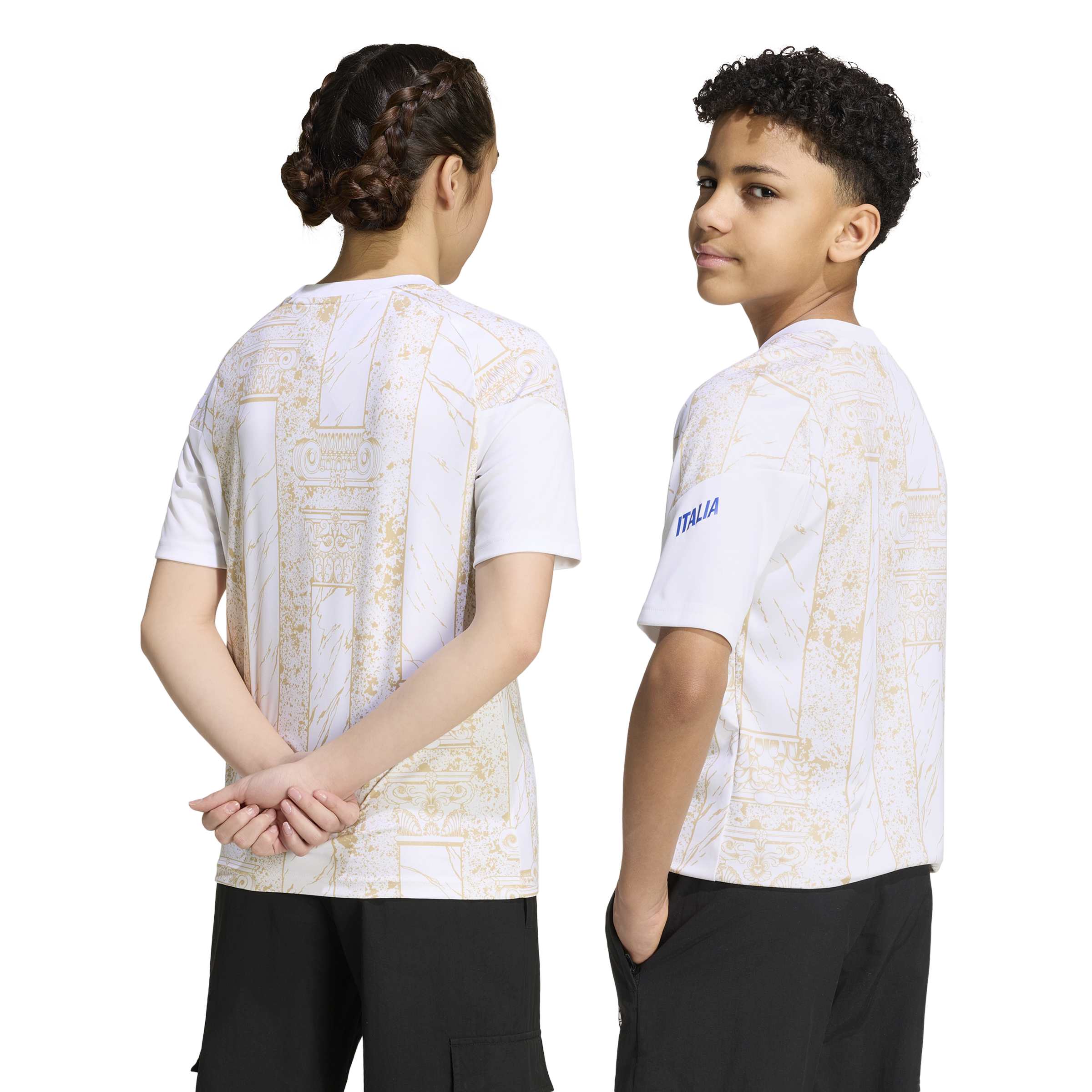 Italy 26 Home Kids Pre-Match Jersey
