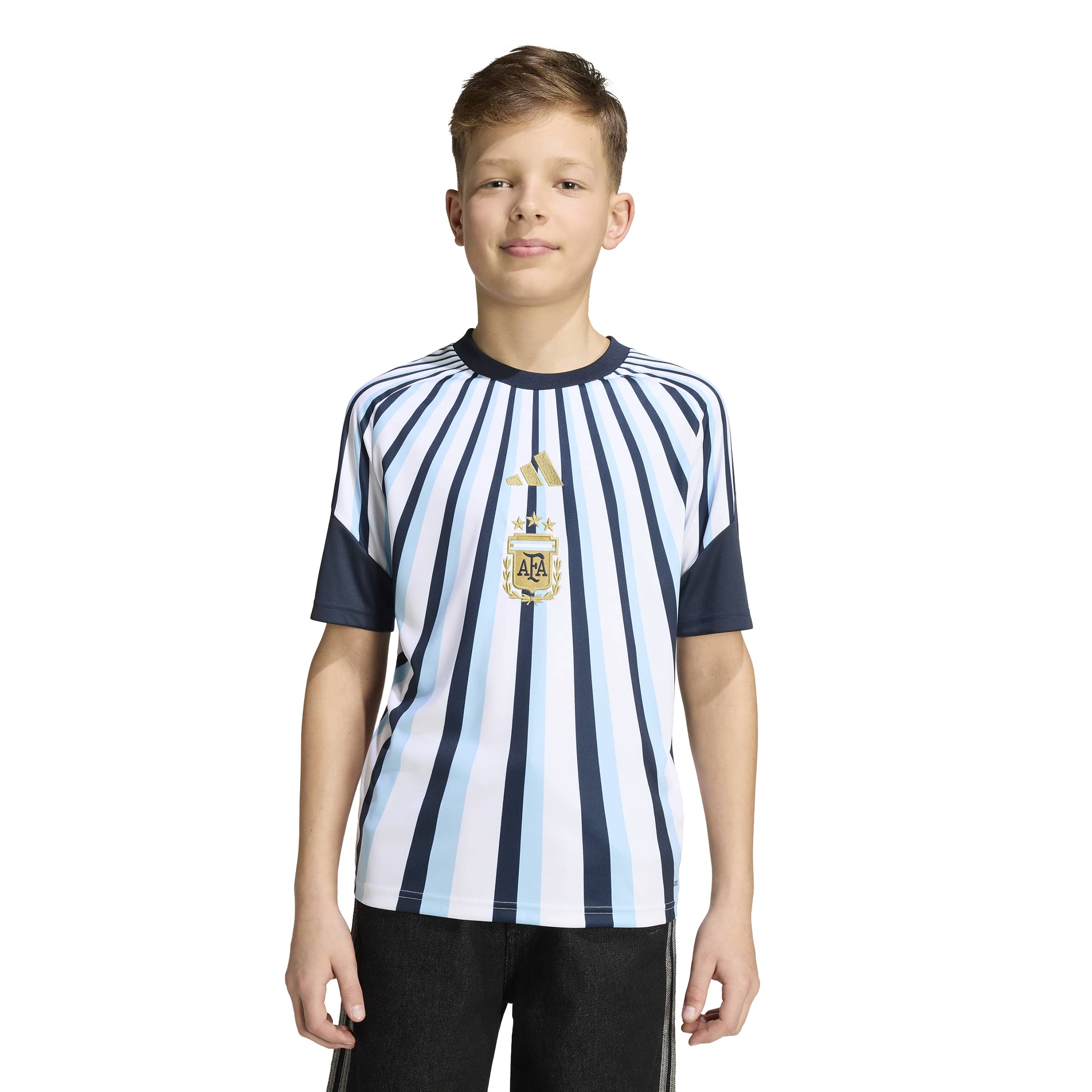 Argentina 26 Home Kids Pre Match Jersey