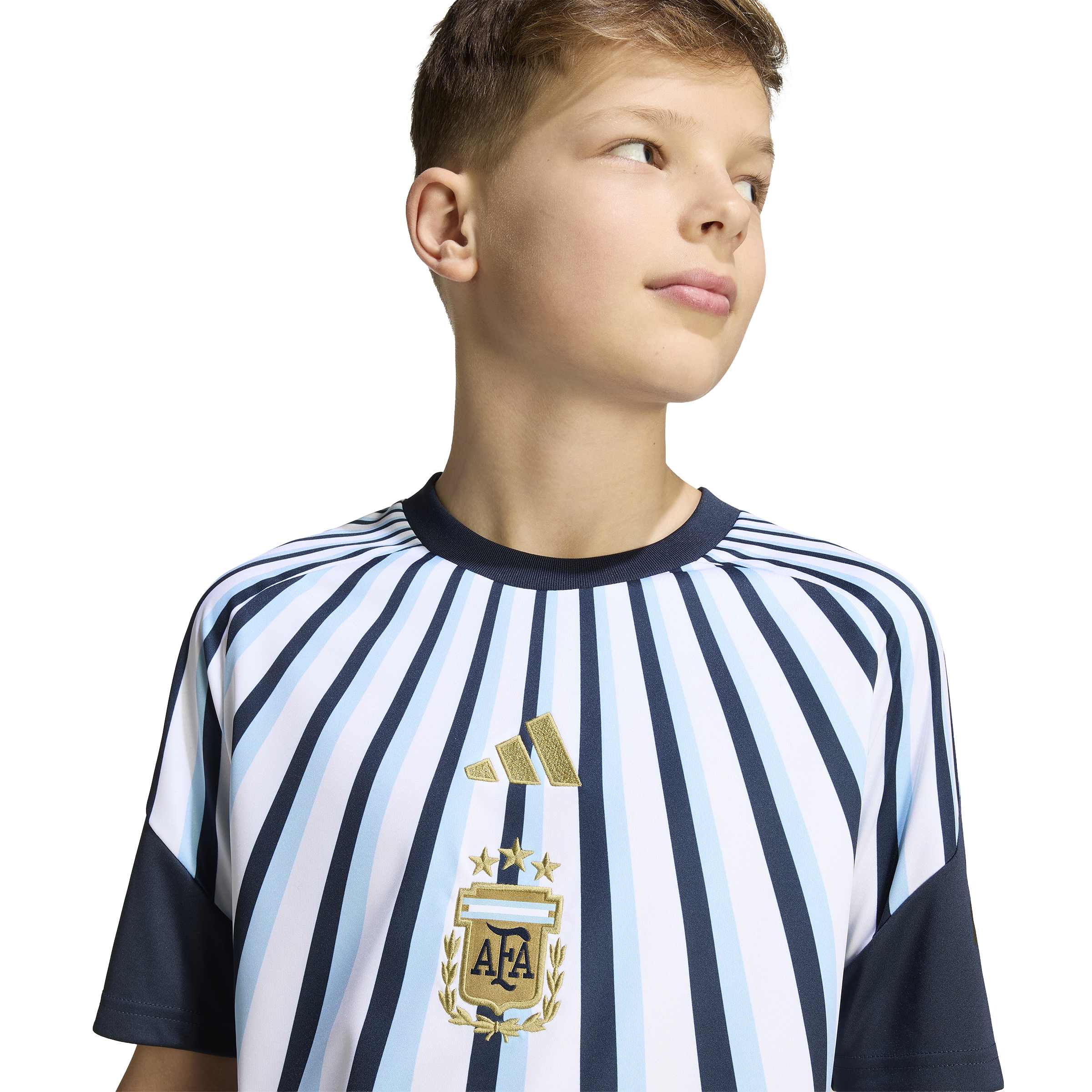 Argentina 26 Home Kids Pre Match Jersey