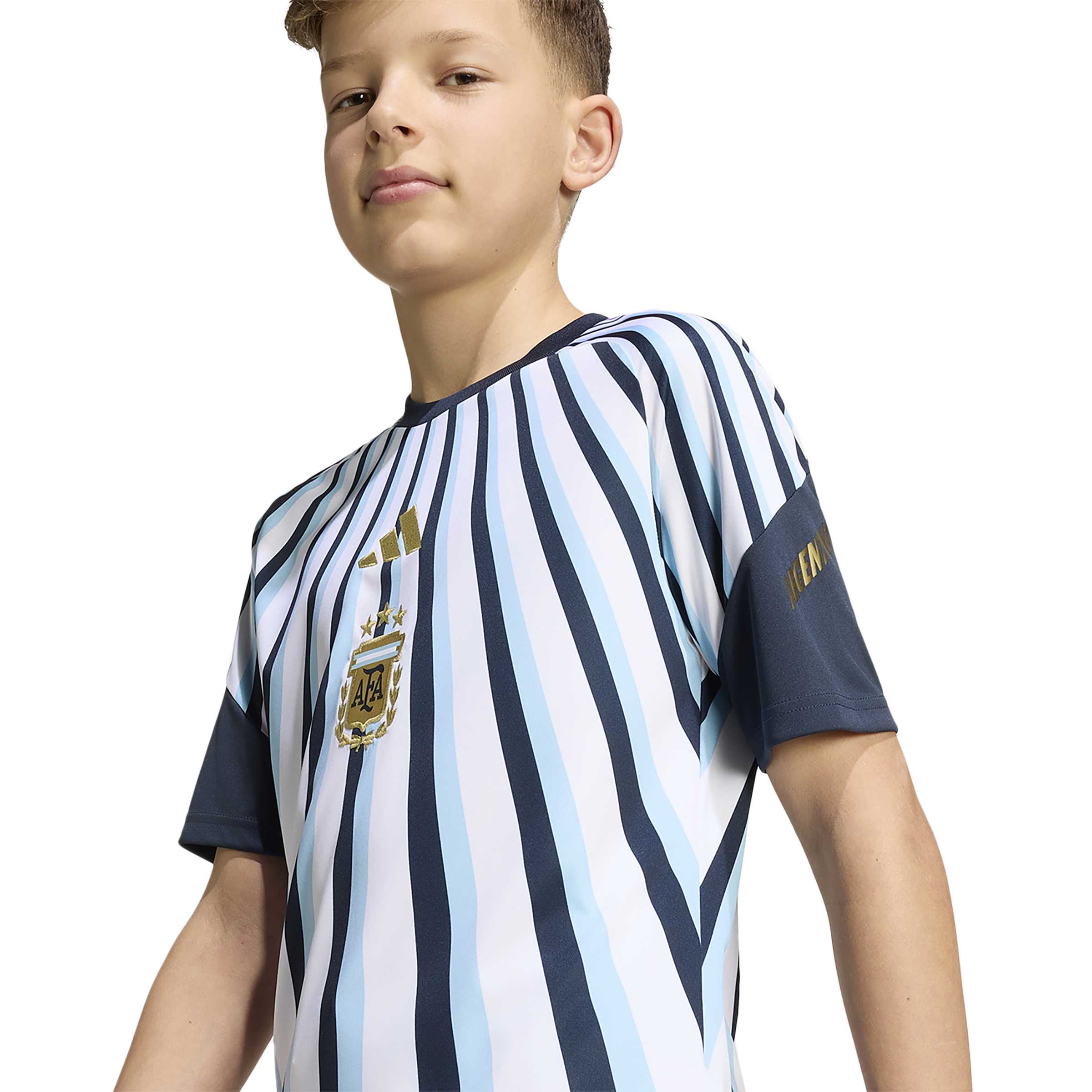 Argentina 26 Home Kids Pre Match Jersey