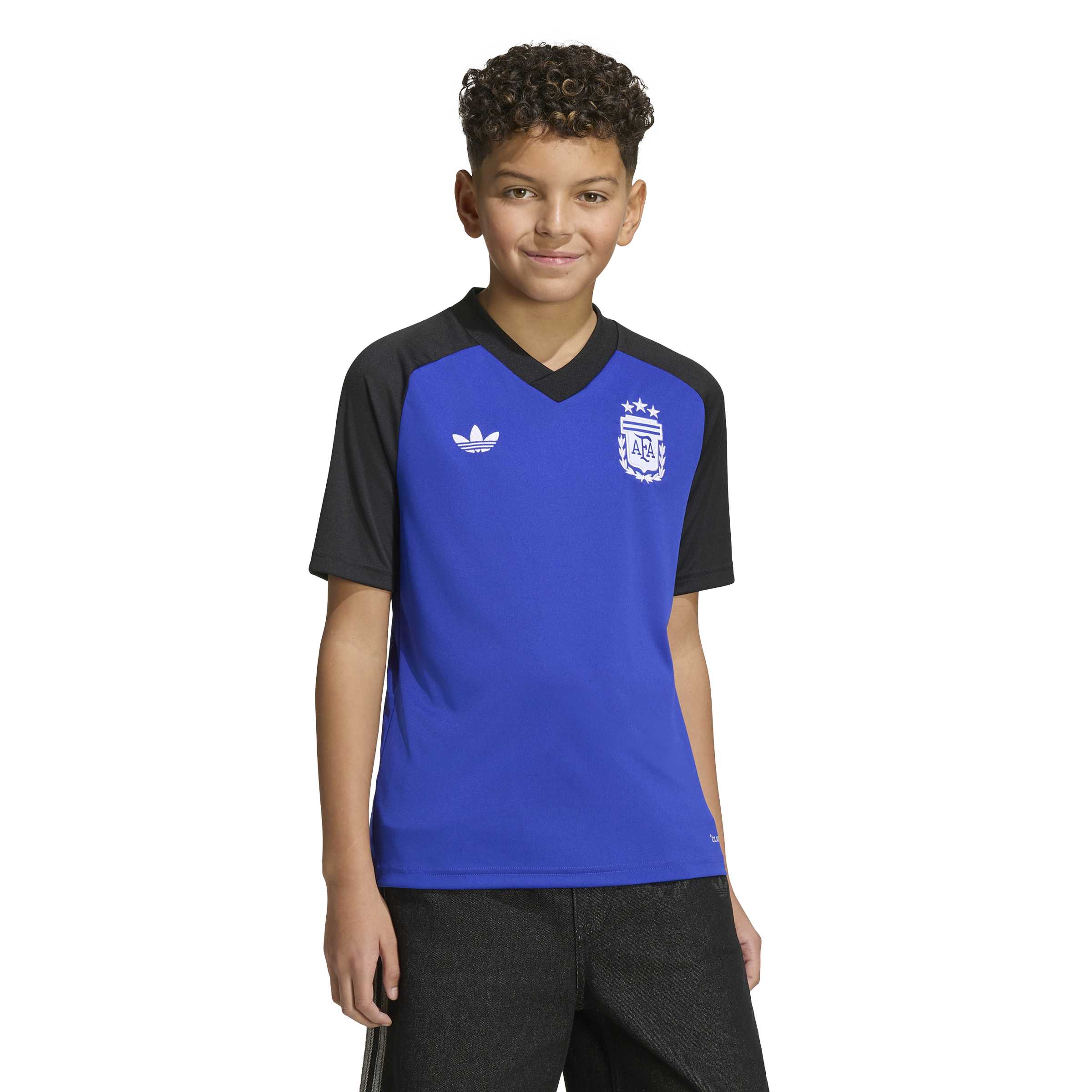 Argentina 26 Away Pre Match Jersey Kids