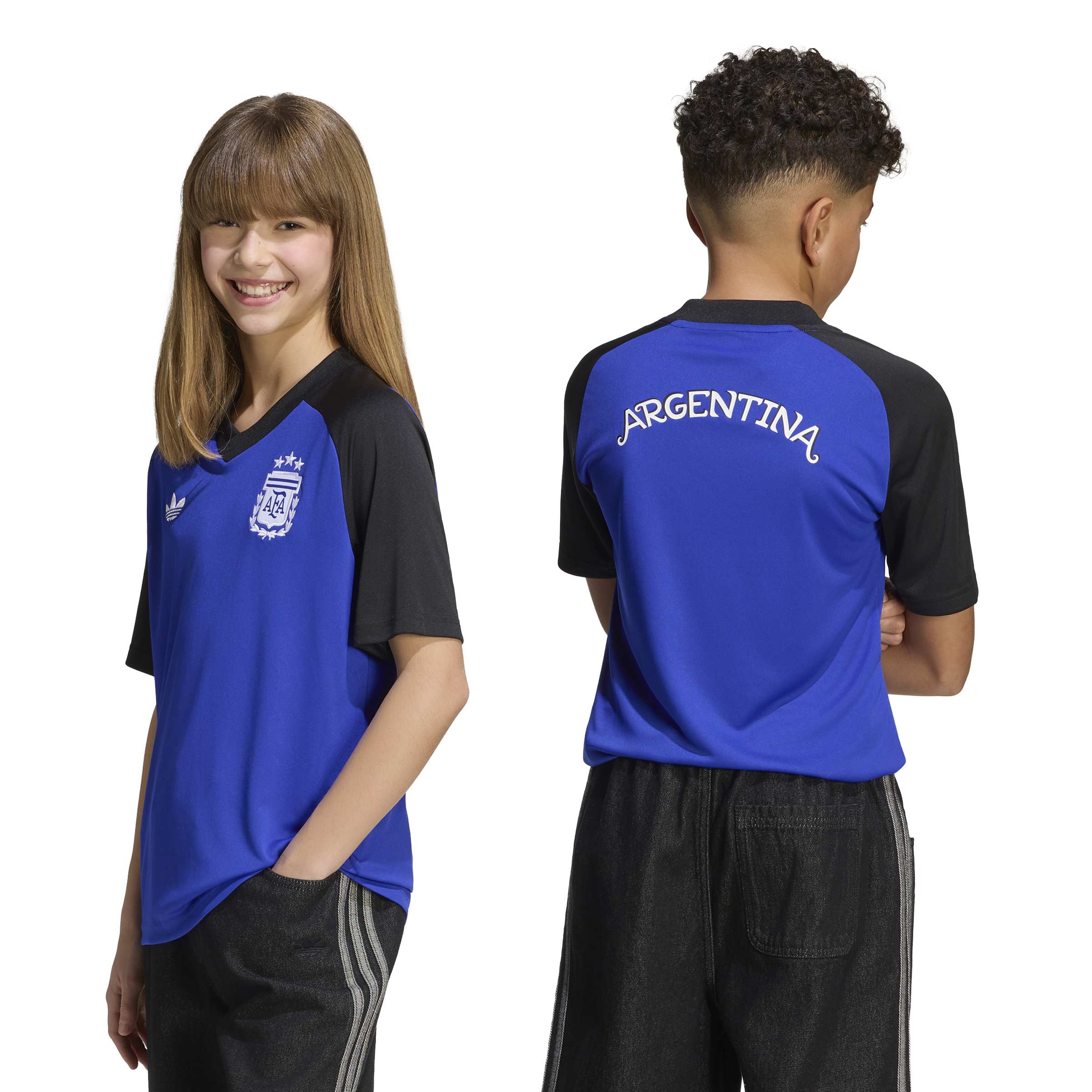 Argentina 26 Away Pre Match Jersey Kids