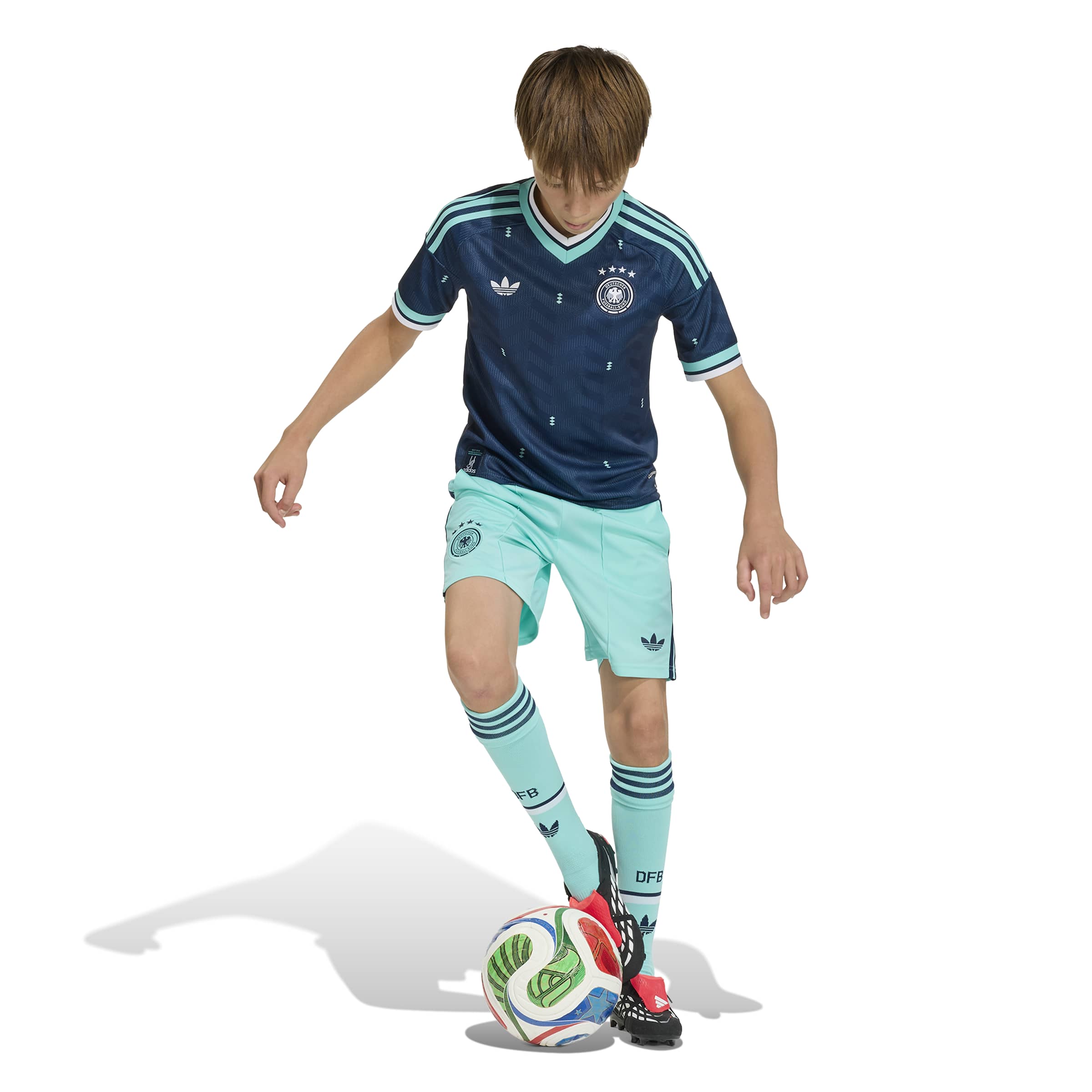 Germany 26 Away Kids Jersey