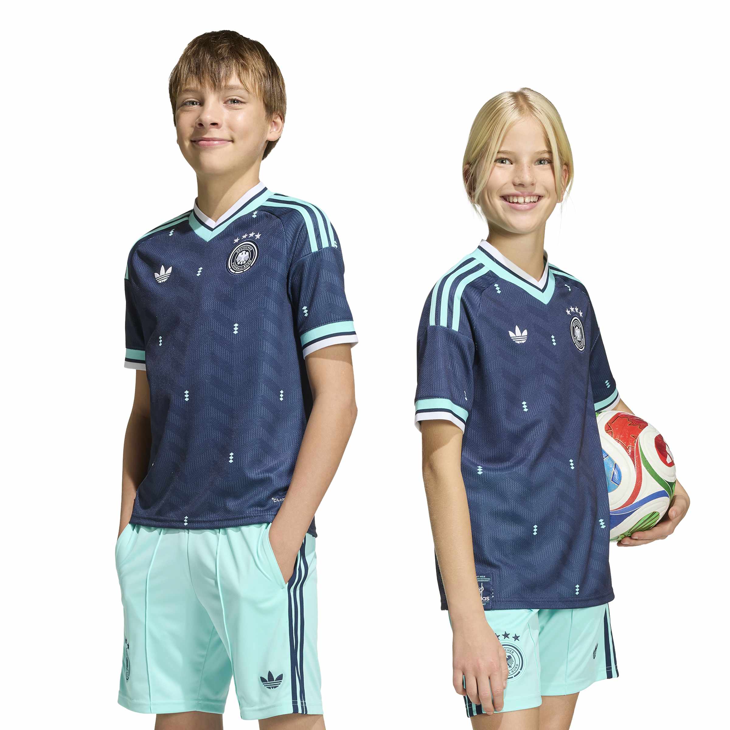 Germany 26 Away Kids Jersey