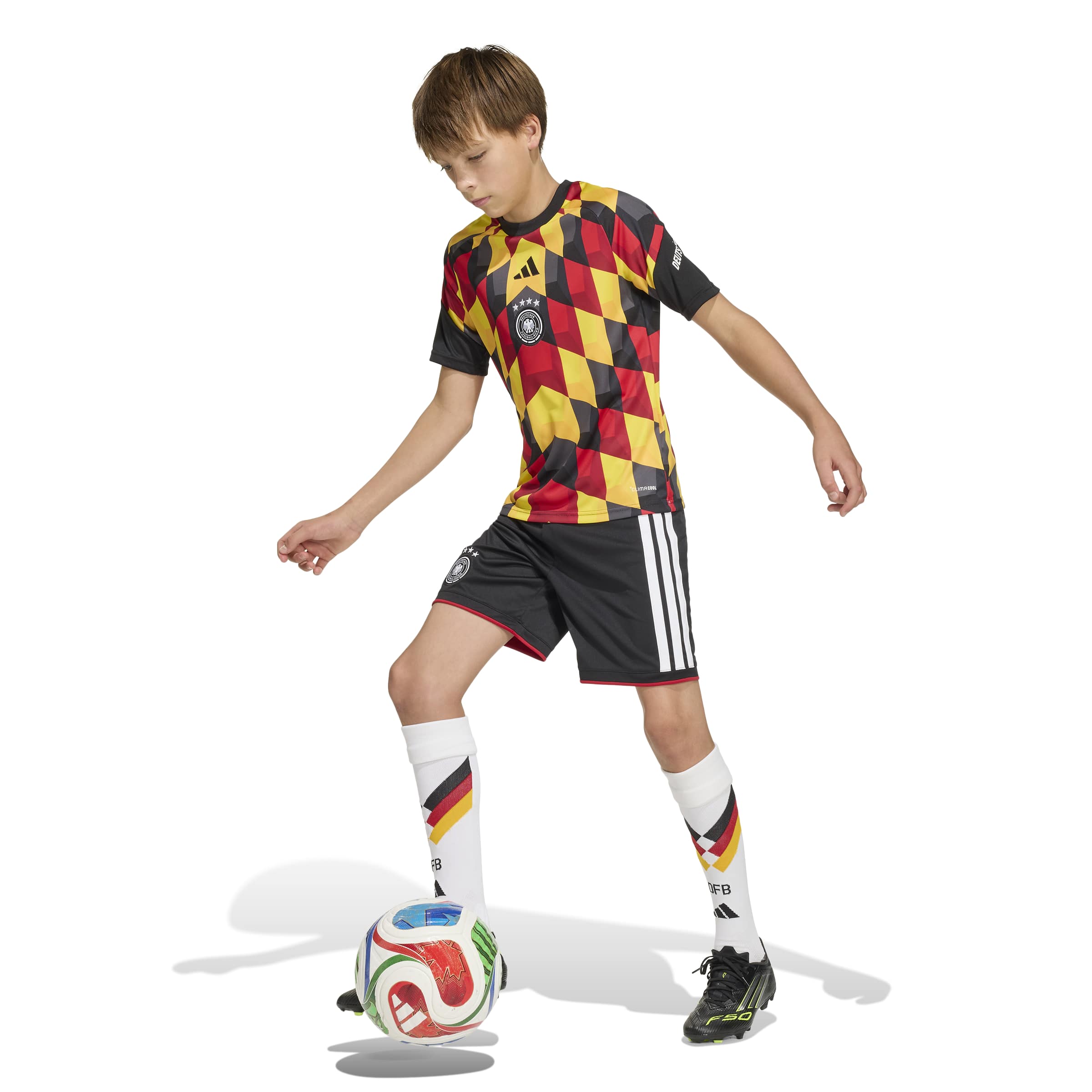 Germany 26 Home Pre Match Kids Jersey