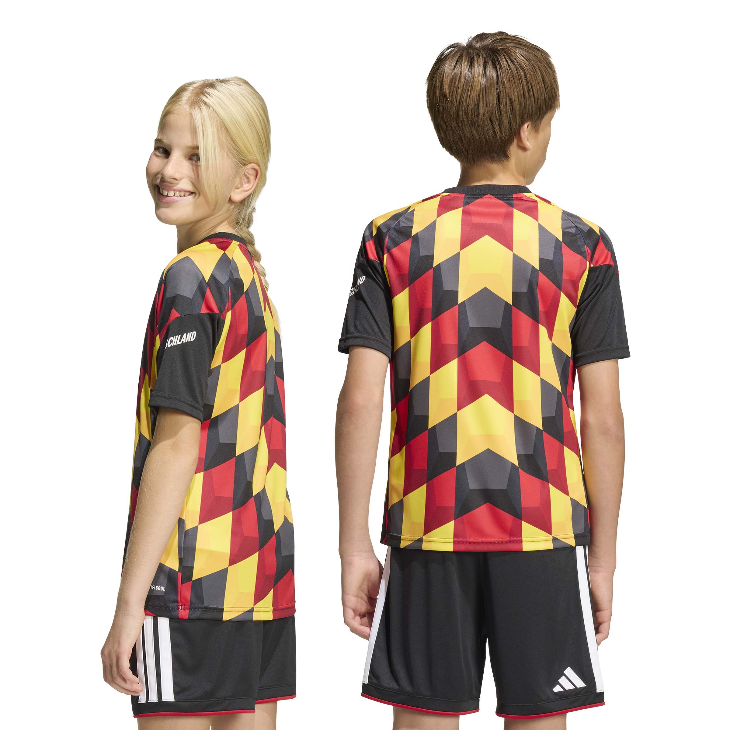 Germany 26 Home Pre Match Kids Jersey
