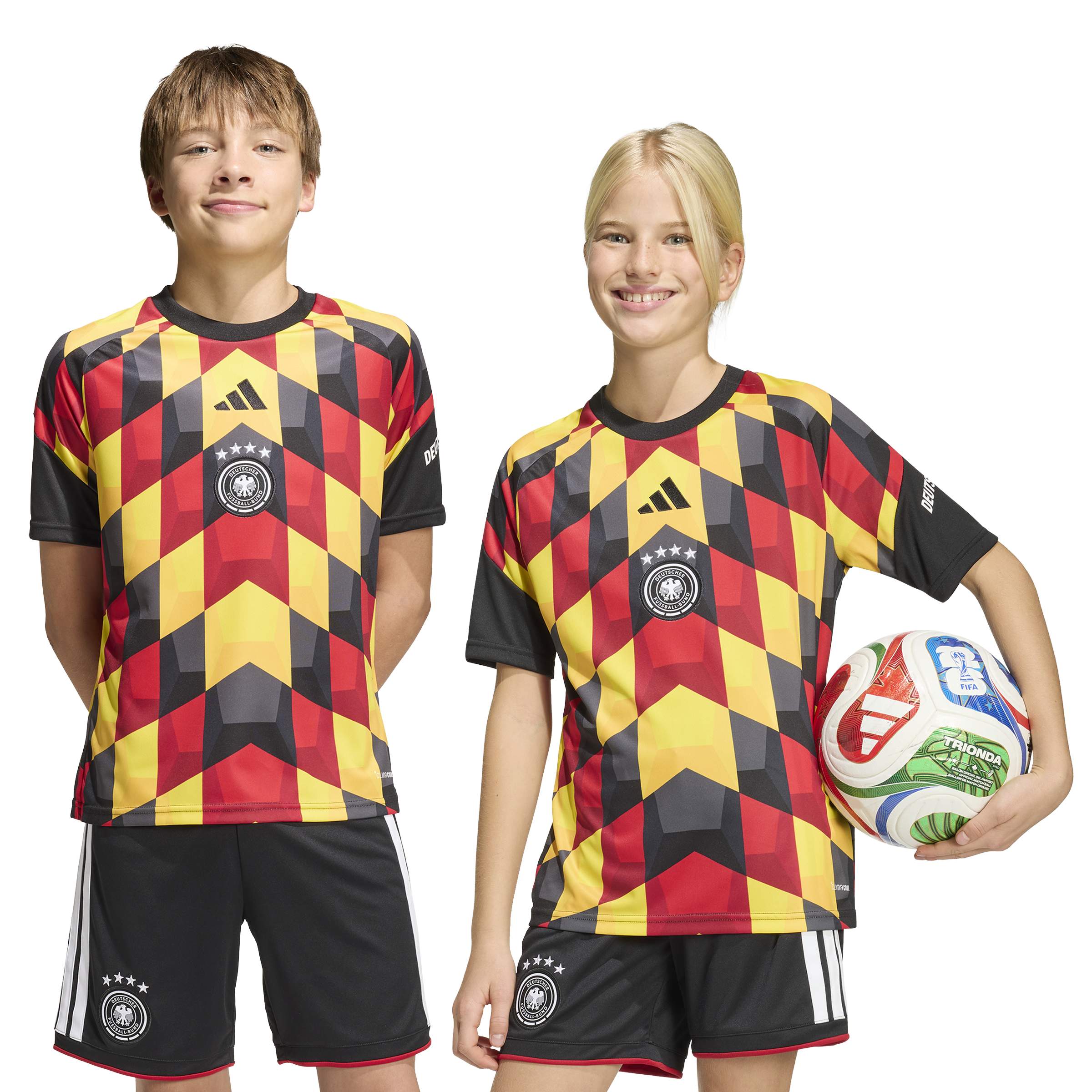 Germany 26 Home Pre Match Kids Jersey