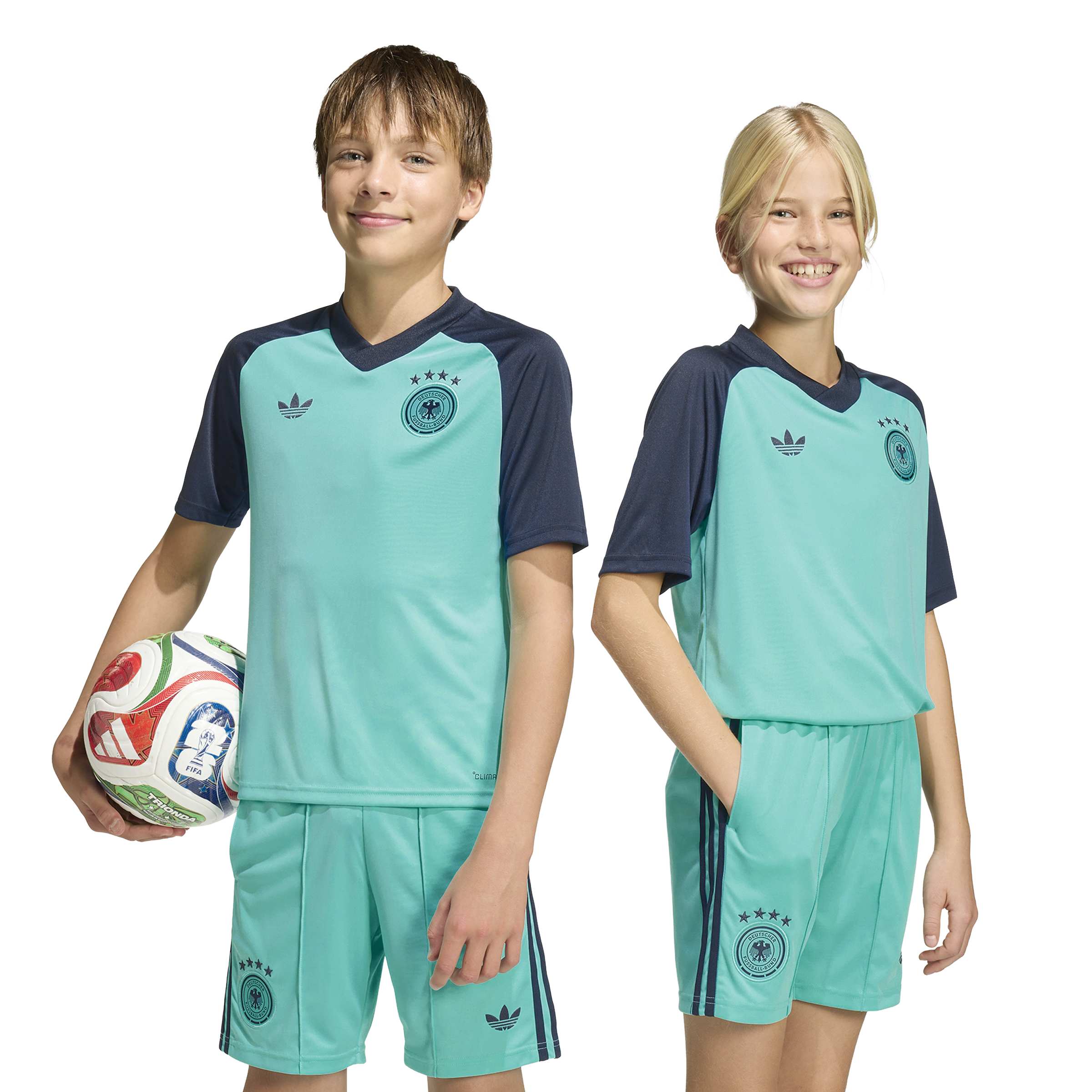 Germany 26 Away Pre Match Kids Jersey