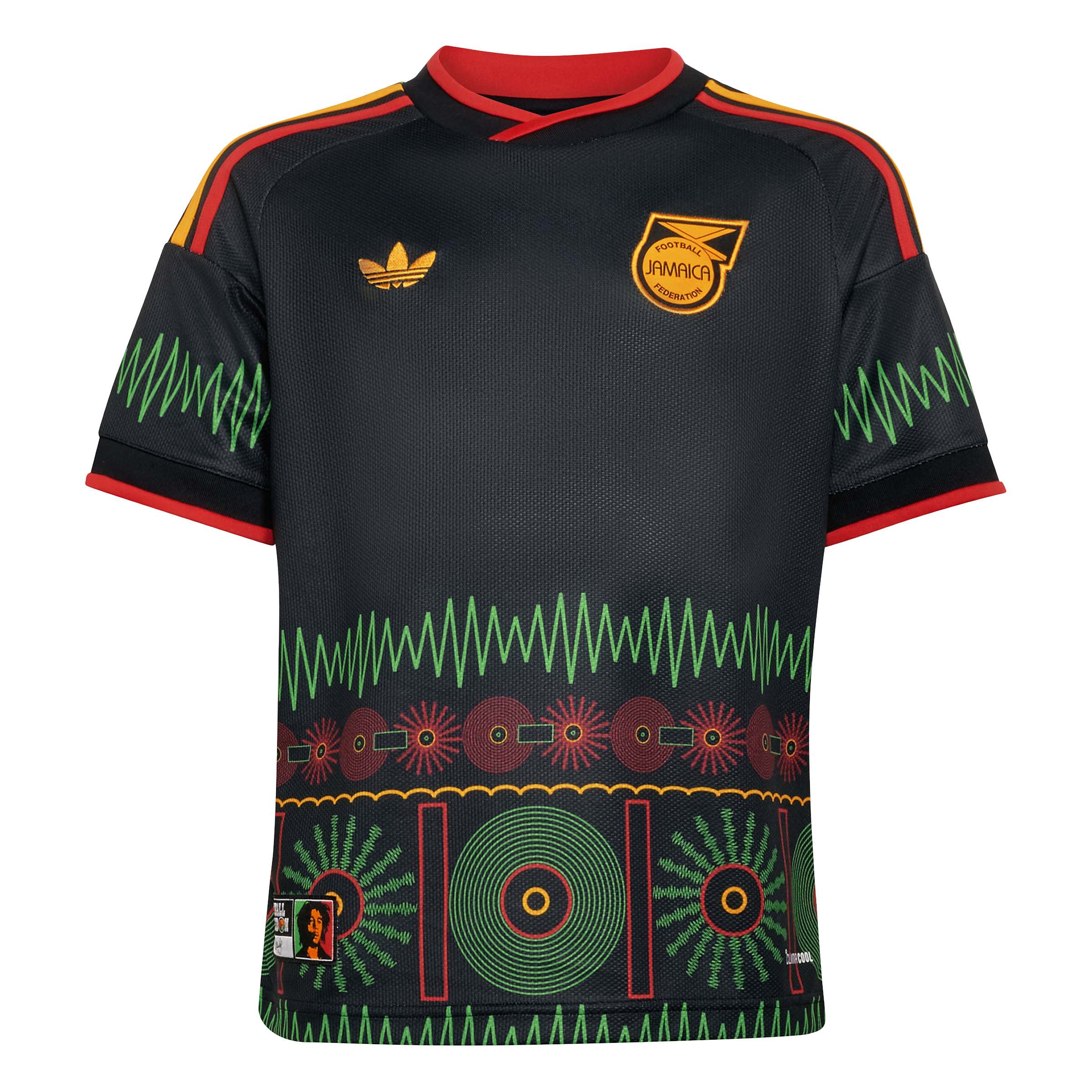 Jamaica 26 x Bob Marley Away Kids Jersey