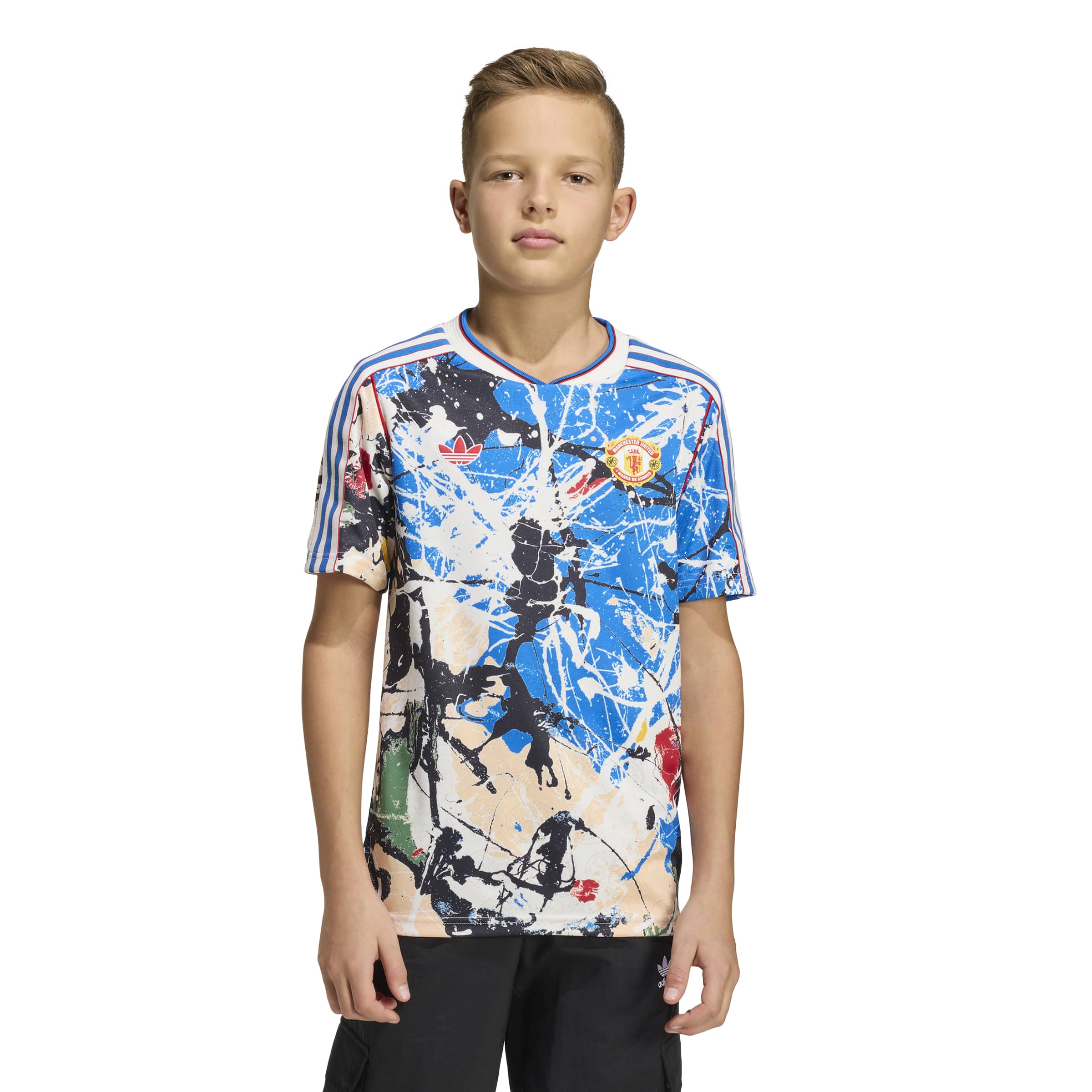 Manchester United Stone Roses Jersey Kids