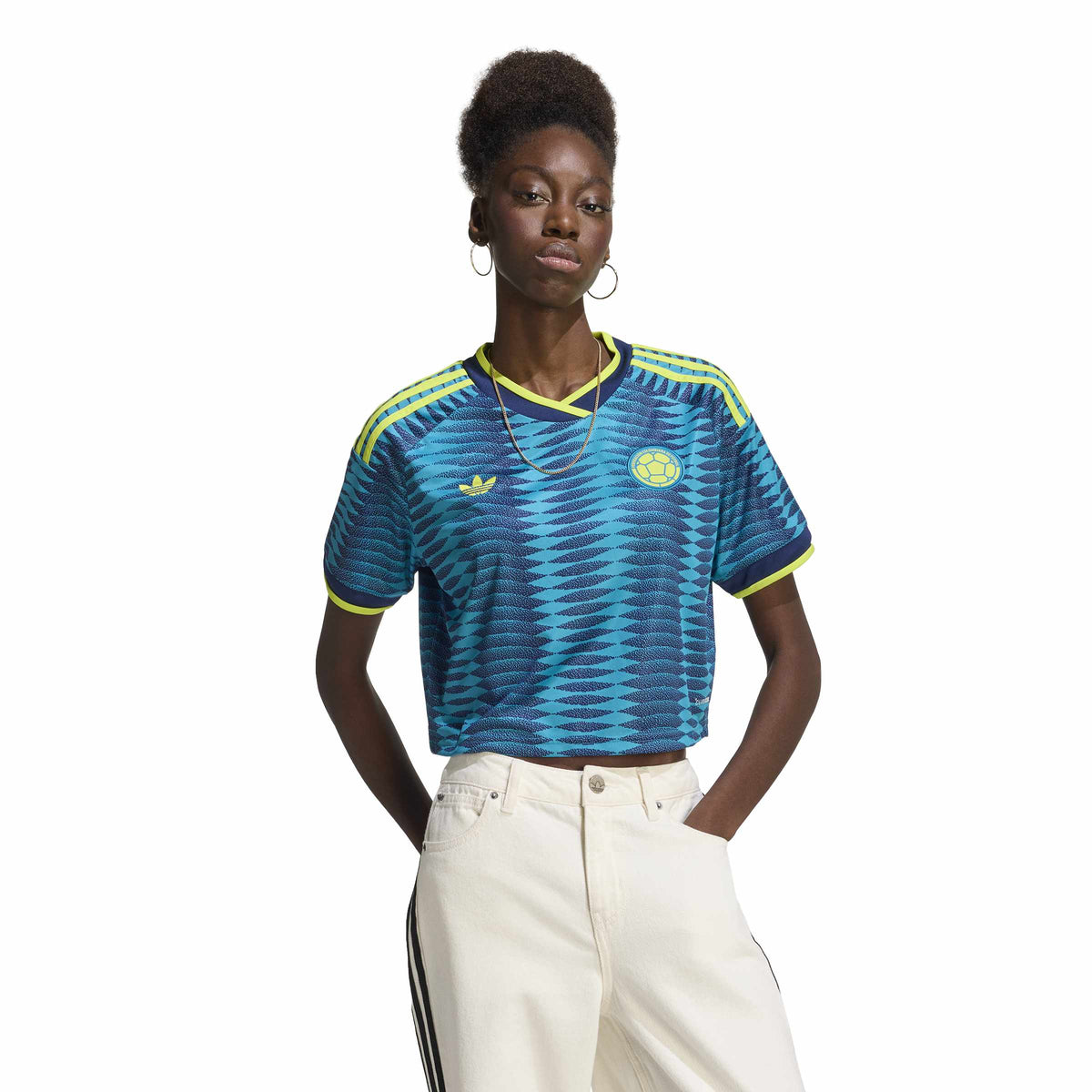 Colombia 26 Away Cropped Jersey