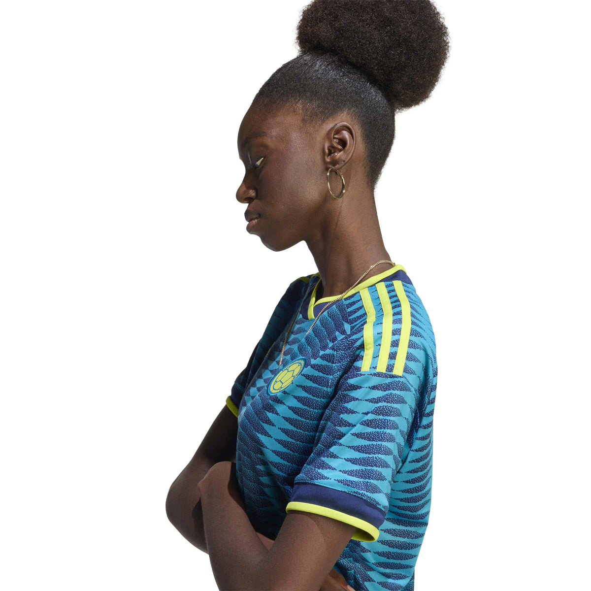 Colombia 26 Away Cropped Jersey