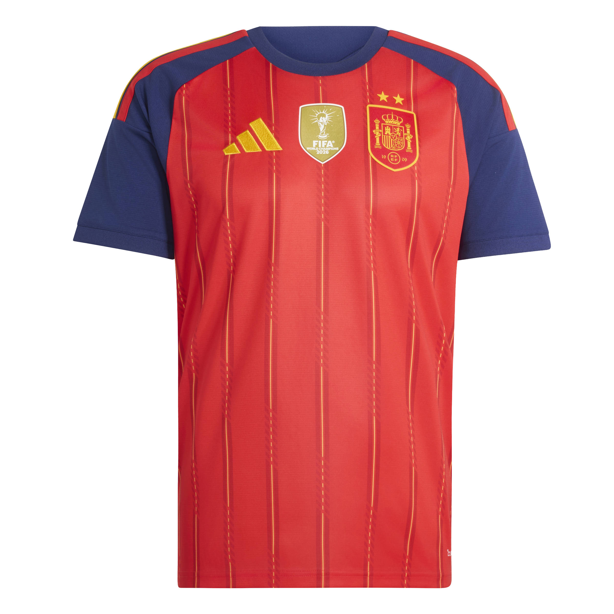 Spain 26 Home Winners Jersey