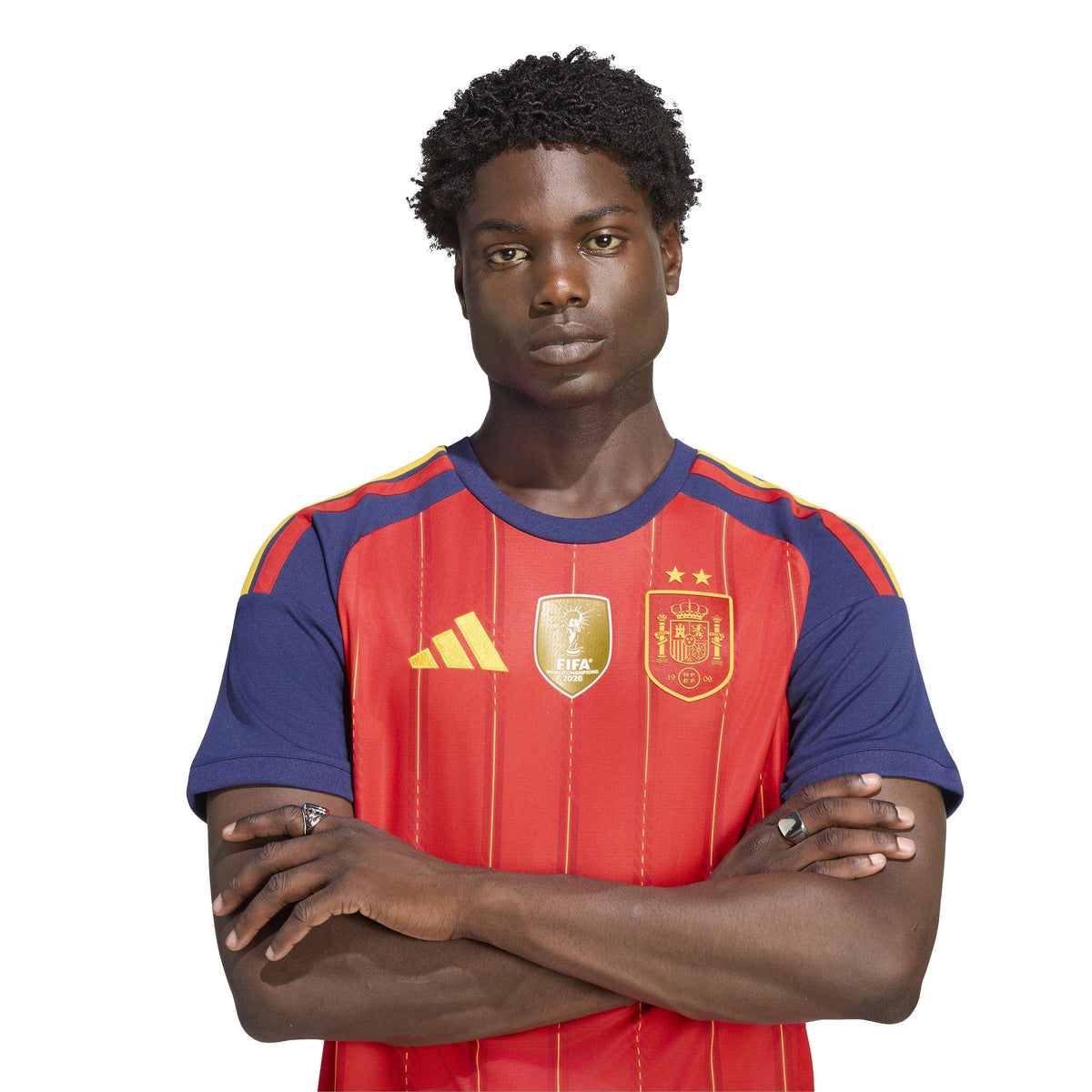 Spain 26 Home Winners Jersey