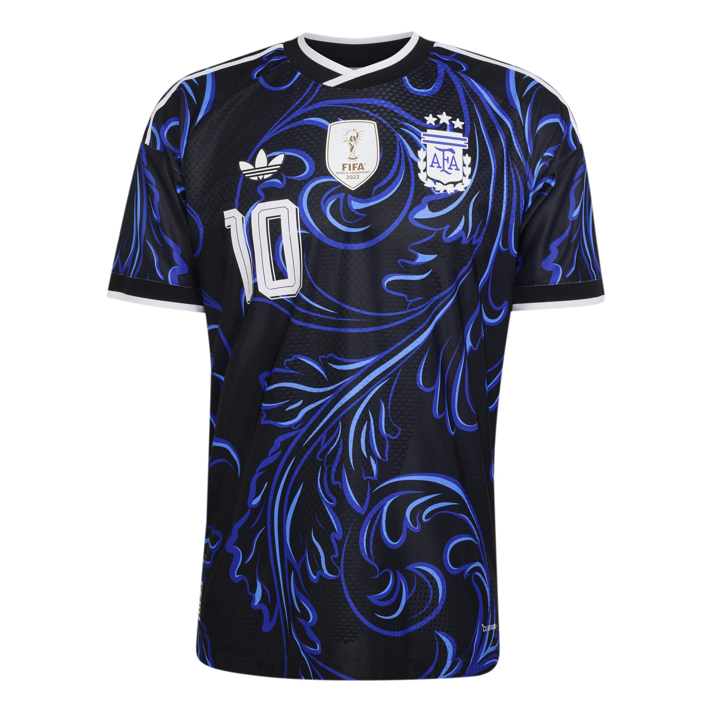 Argentina 26 Away Authentic Messi Jersey