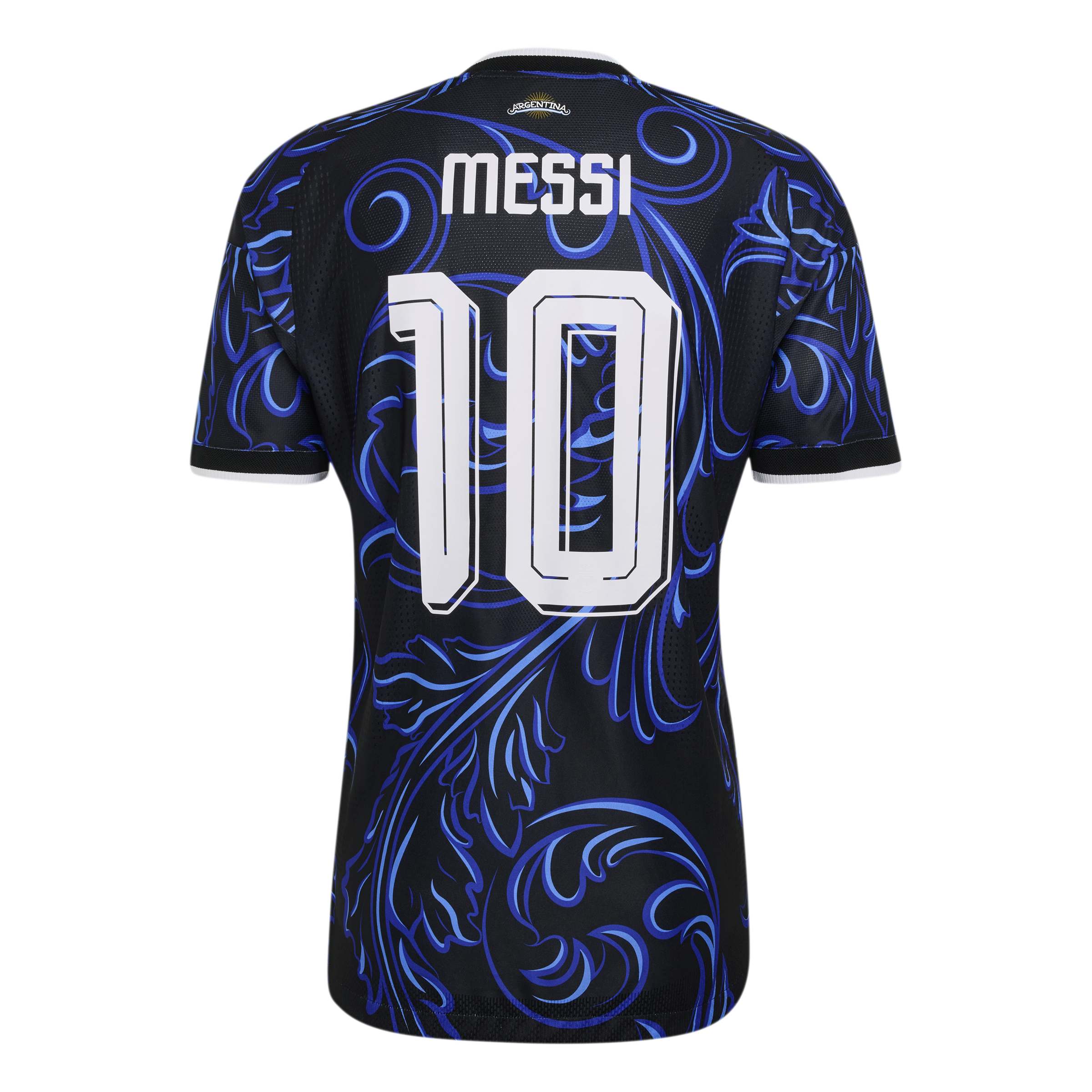 Argentina 26 Away Authentic Messi Jersey