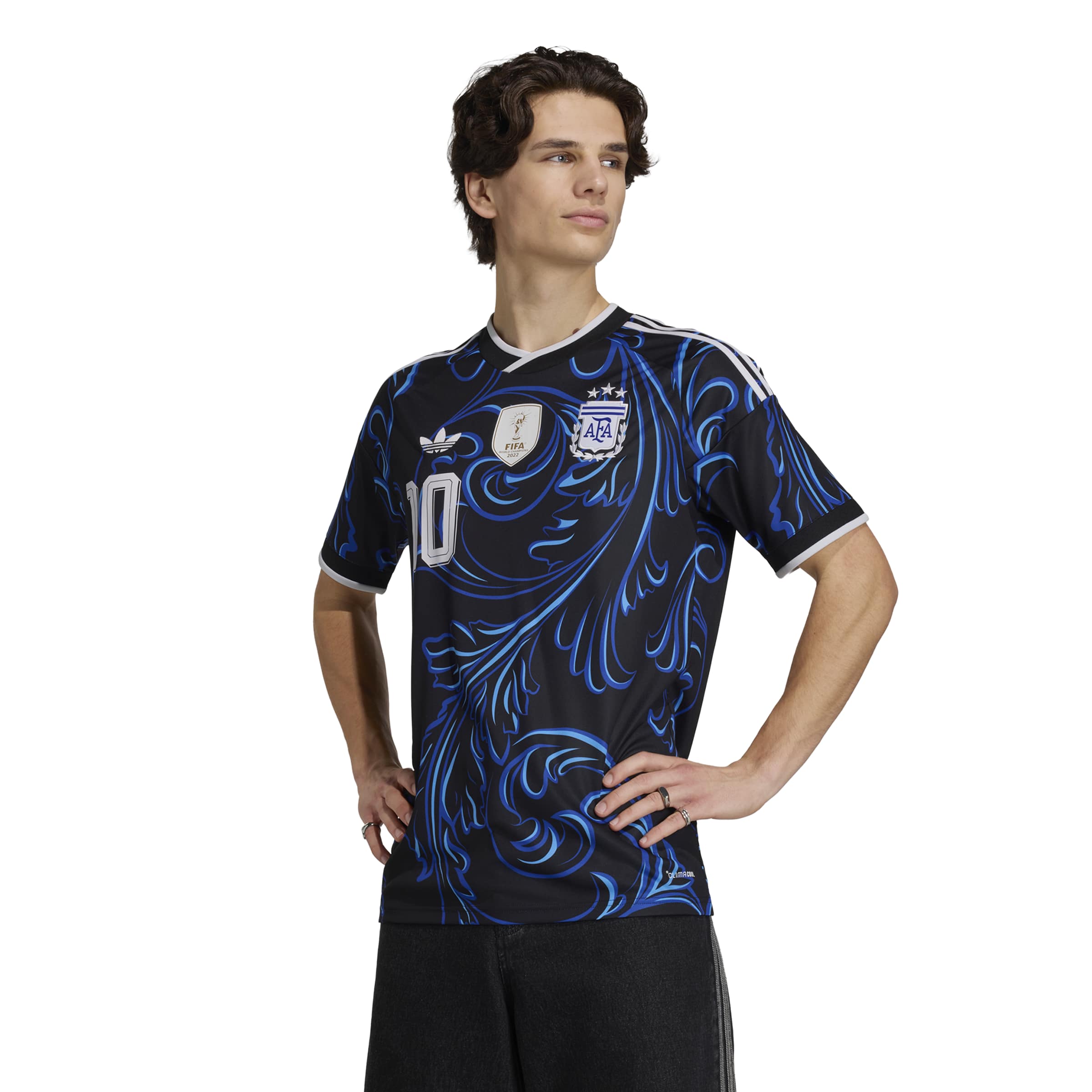 Argentina 26 Away Messi Jersey