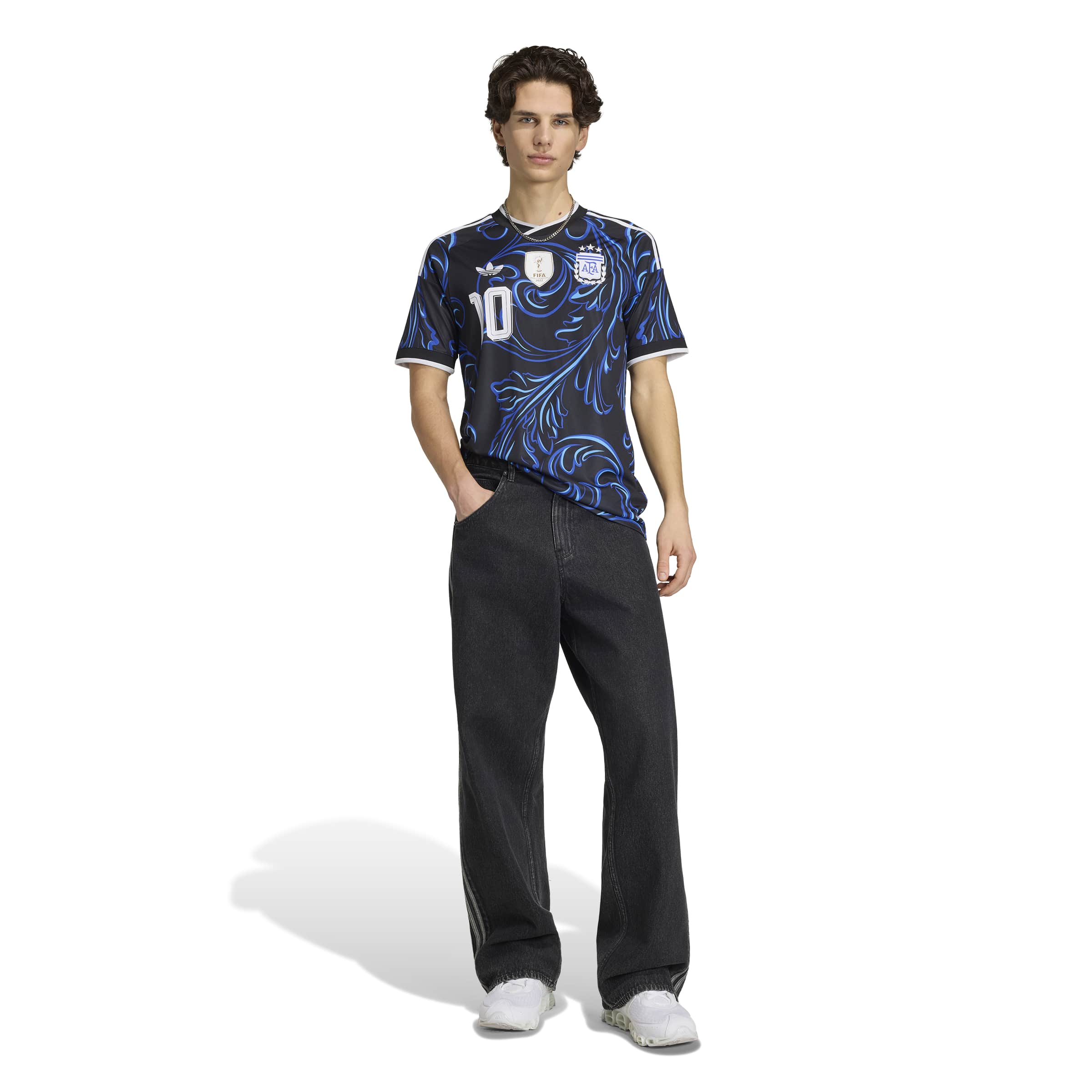 Argentina 26 Away Messi Jersey