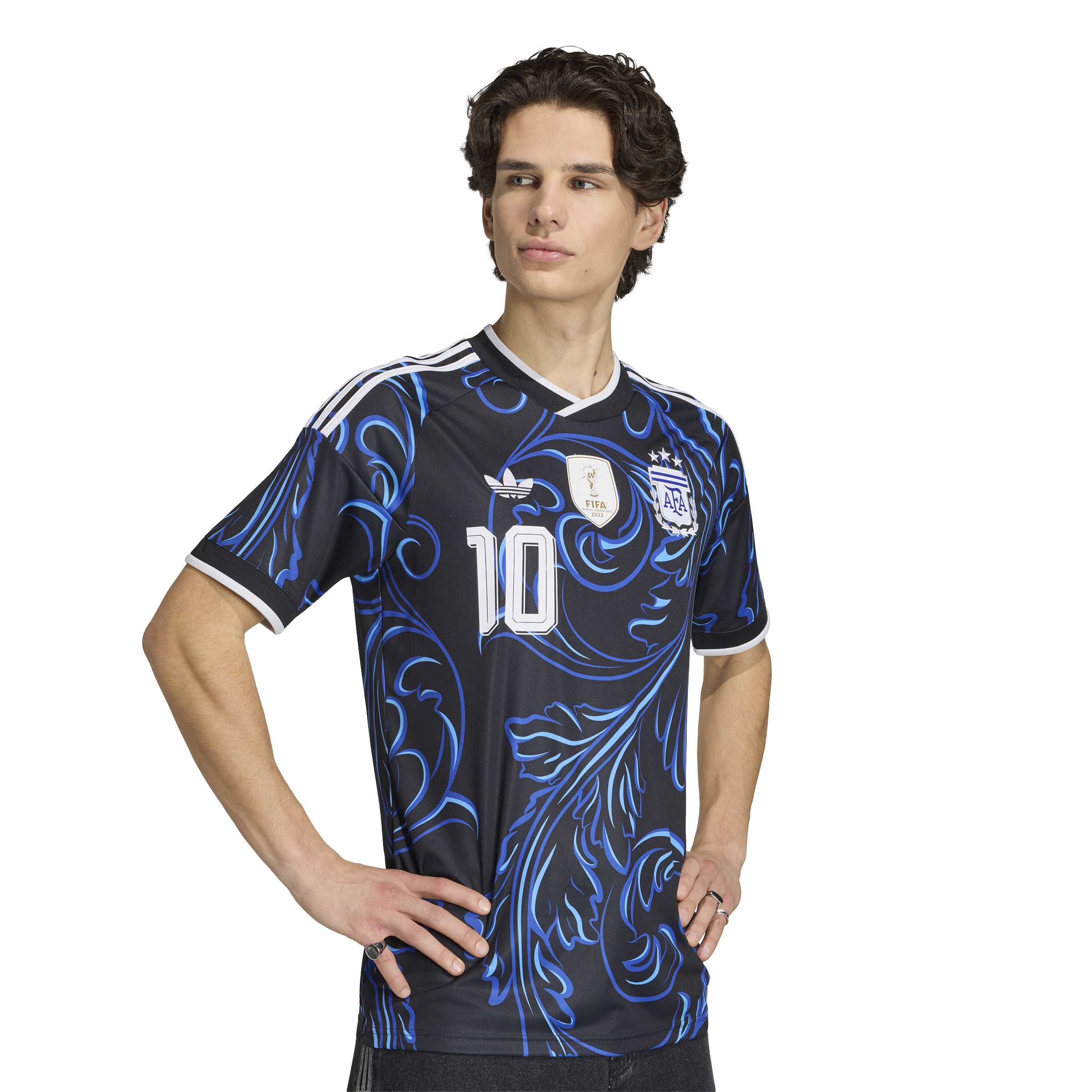 Argentina 26 Away Messi Jersey