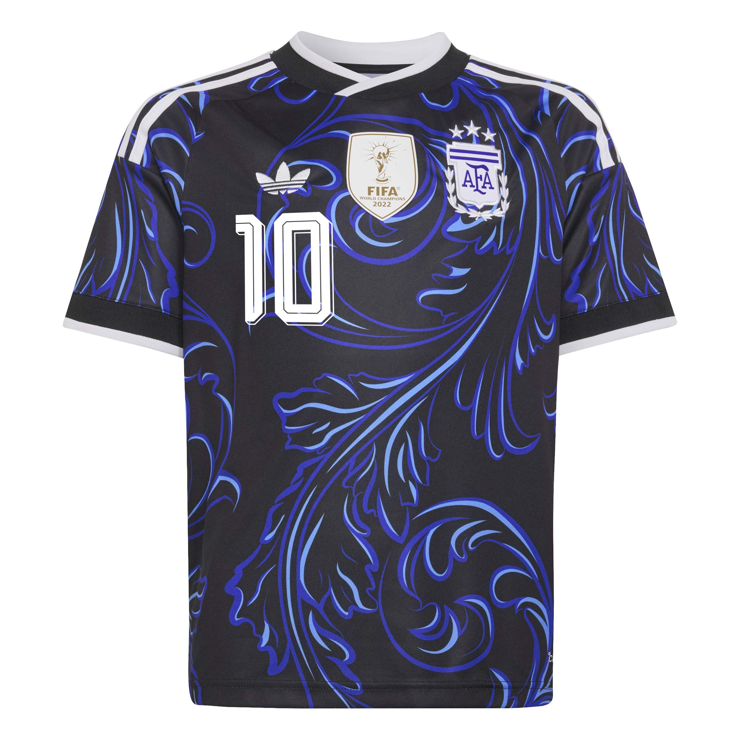 Argentina 26 Away Messi Kids Jersey