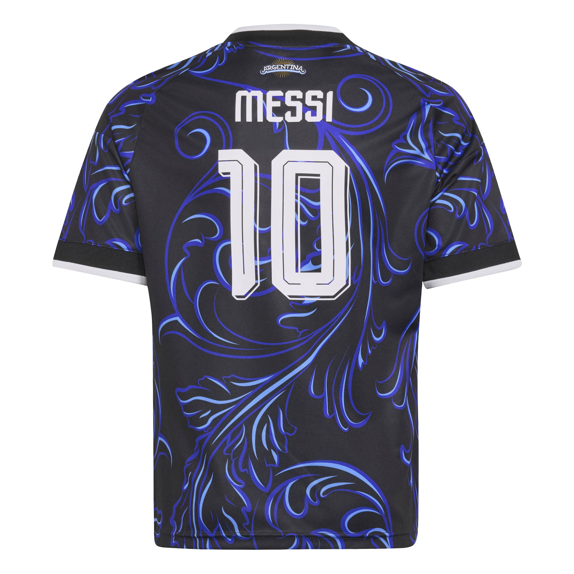Argentina 26 Away Messi Kids Jersey