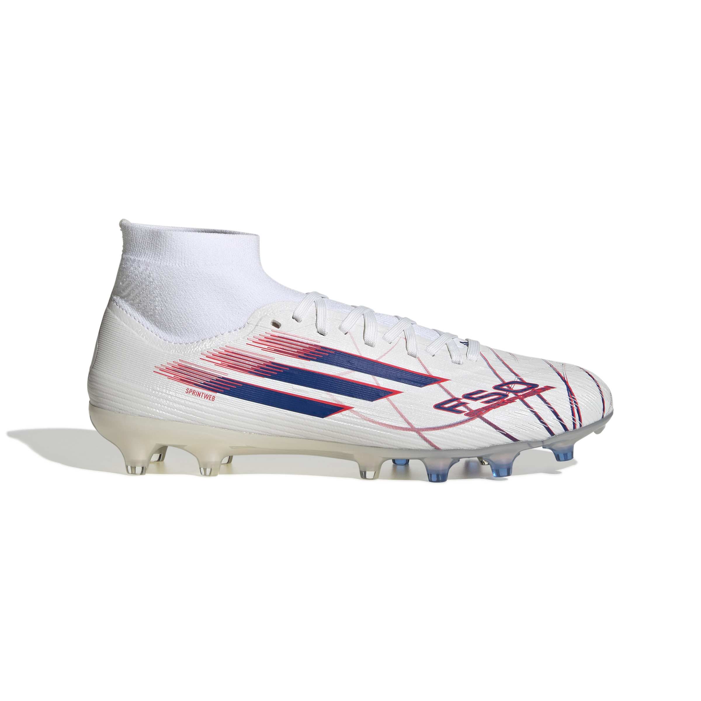 F50 Sparkfusion Pro Mid Cut Firm Ground / Artificial Ground Football Boots Womens