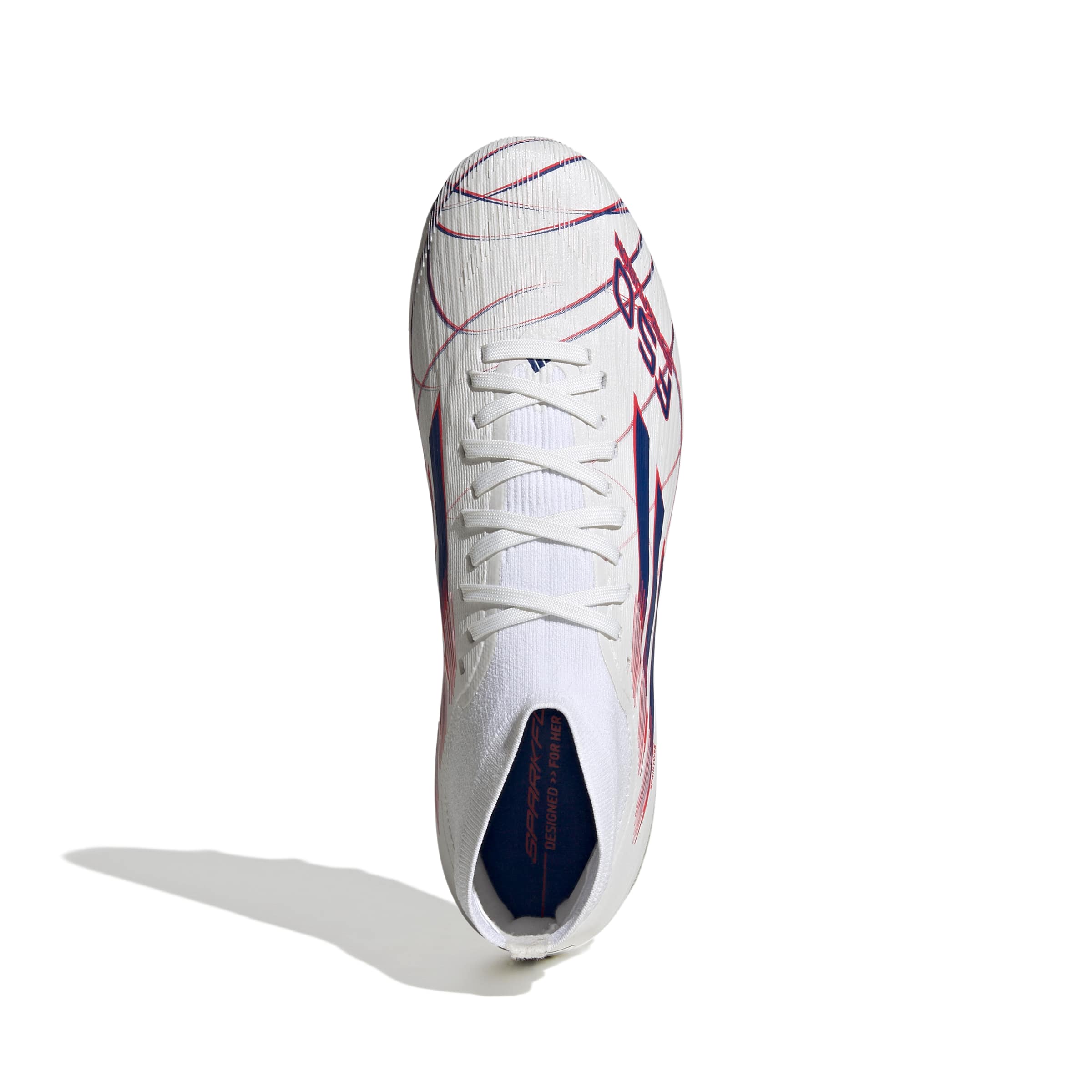 F50 Sparkfusion Pro Mid Cut Firm Ground / Artificial Ground Football Boots Womens