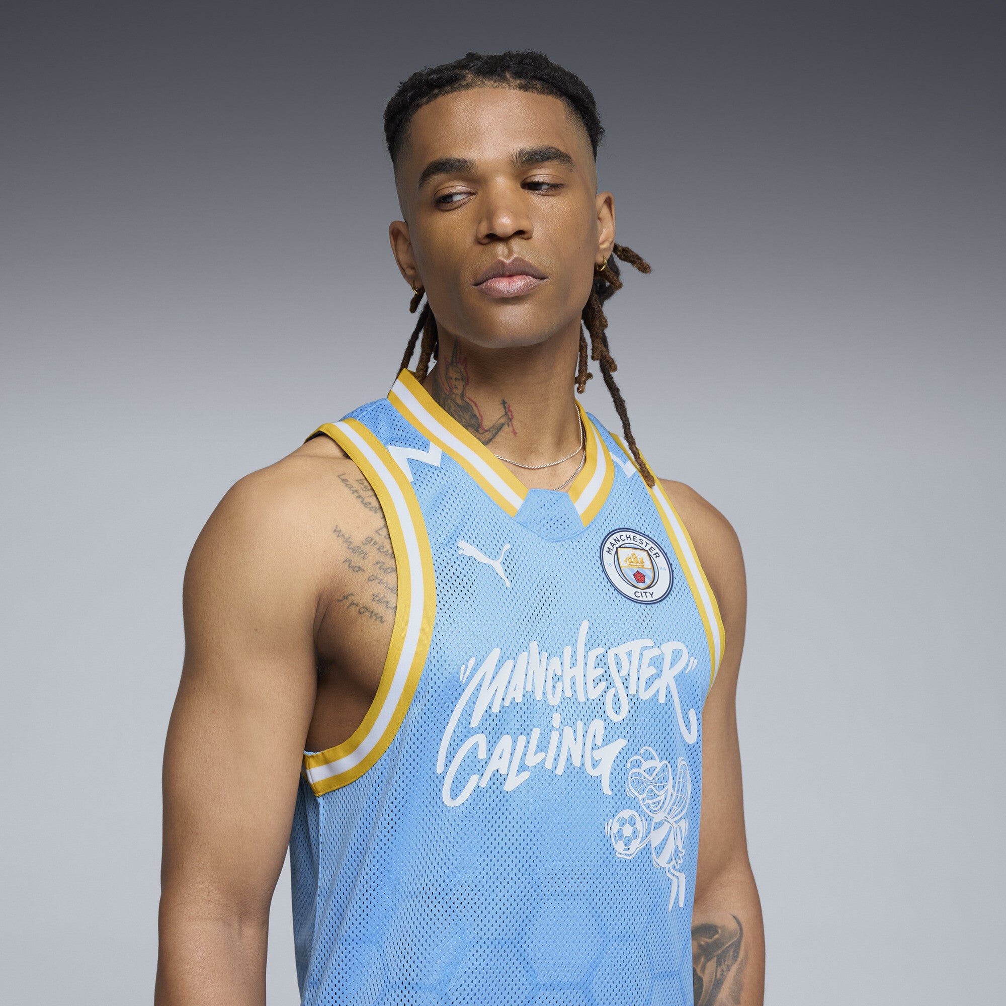 Manchester City 2025-26 CWC HOOPS Jersey