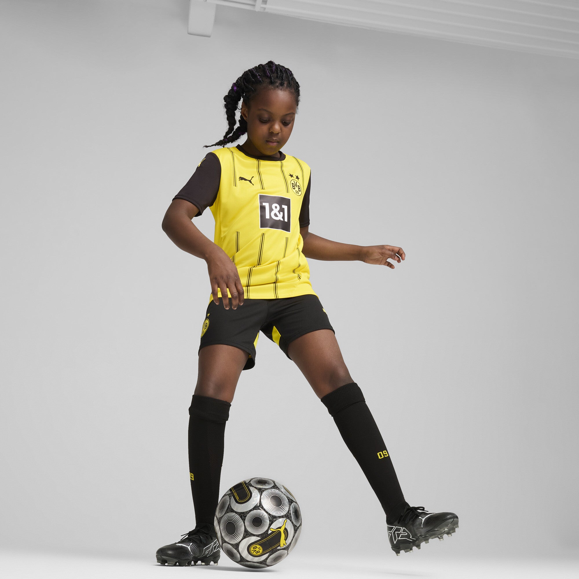 Borussia Dortmund 2025-26 Youth Home Jersey