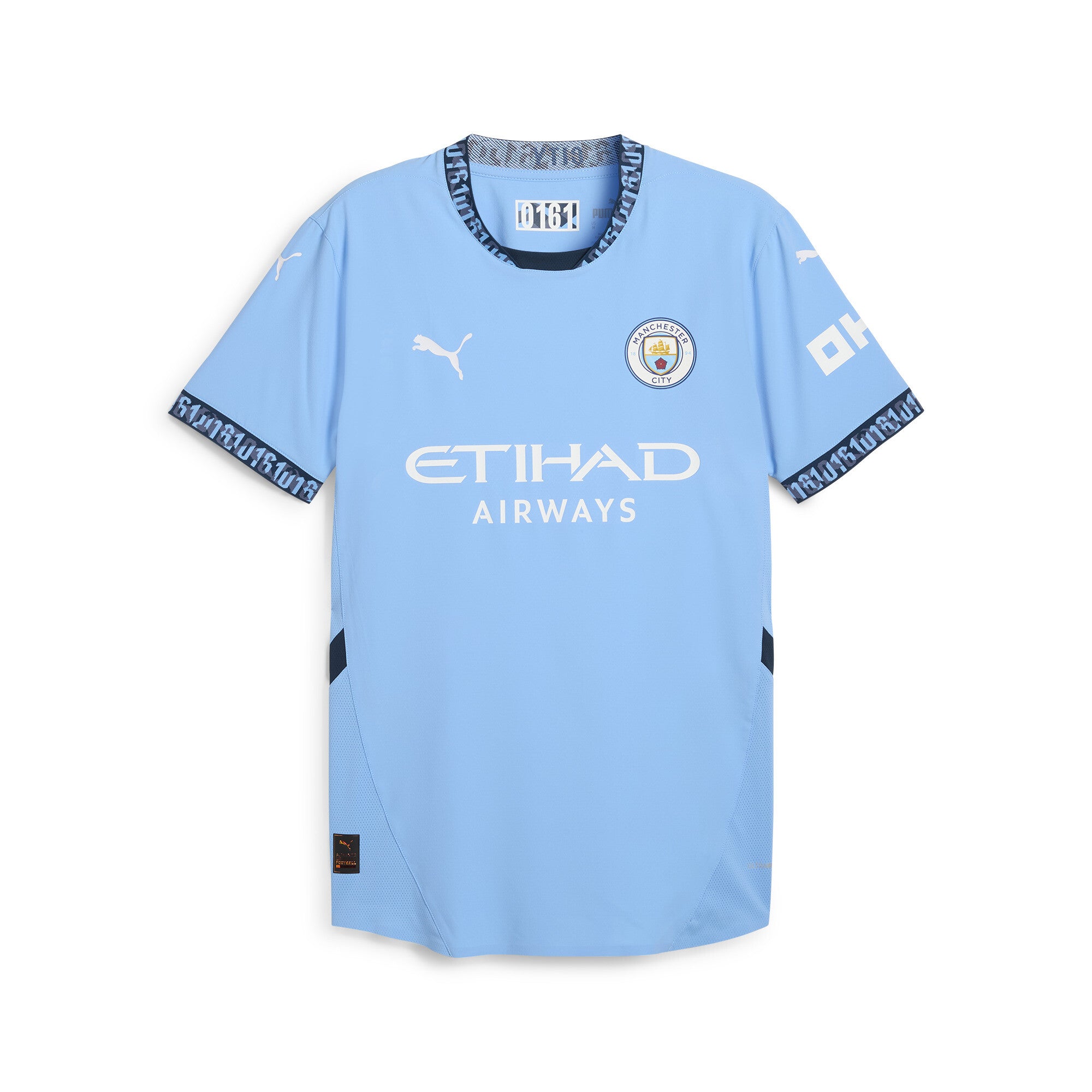 Manchester City 2024-25 Authentic Home Jersey Mens Match Edition