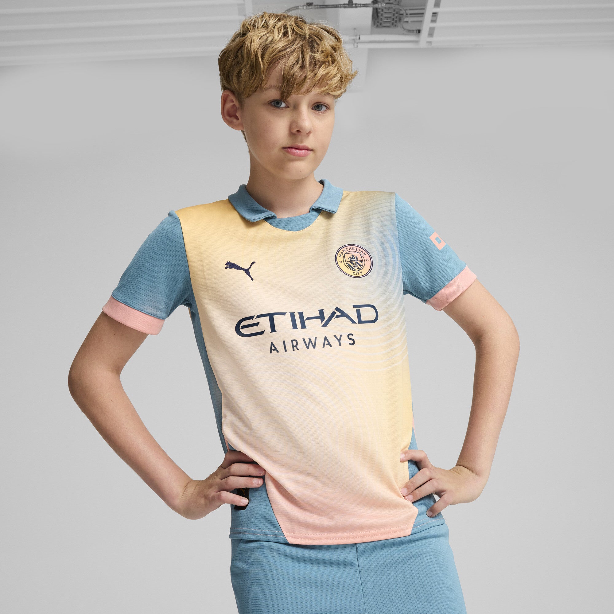 Manchester City 2024-25 Youth 4th Jersey