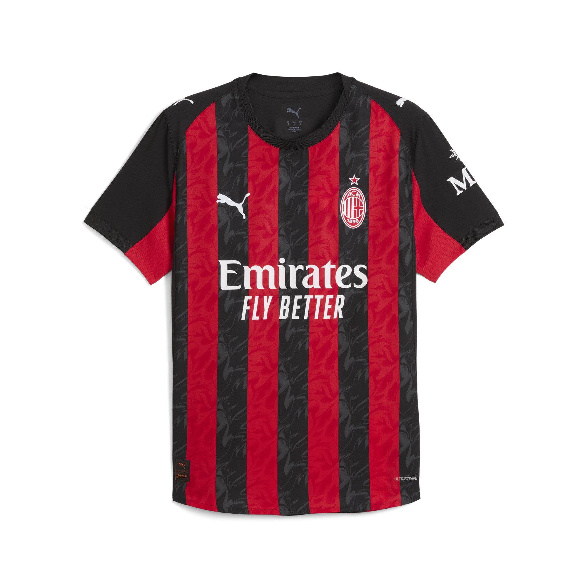 AC Milan 2025-26 Match Home Jersey