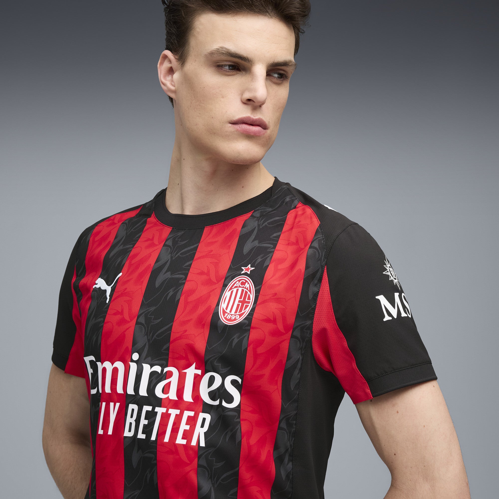 AC Milan 2025-26 Match Home Jersey