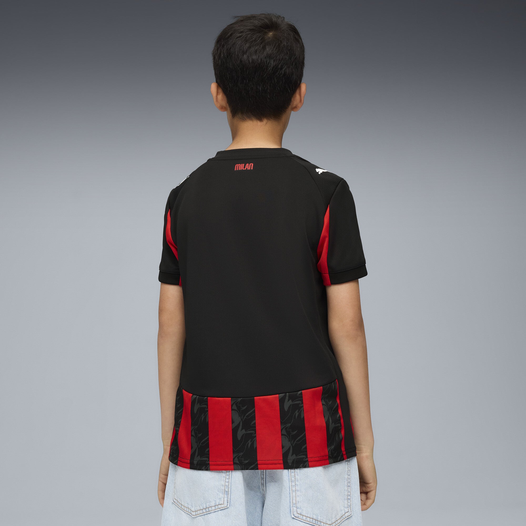 AC Milan 2025-26 Youth Home Jersey