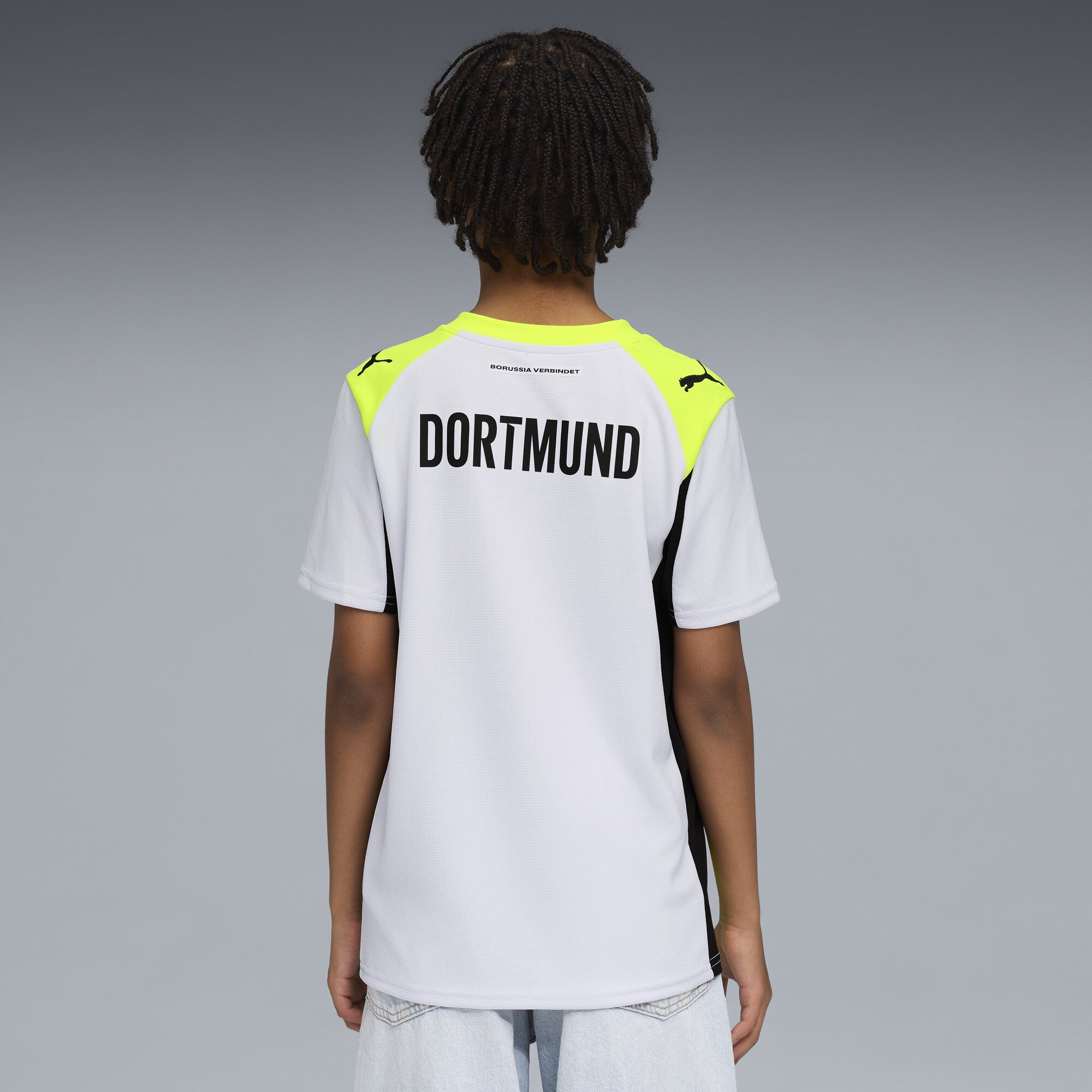 Borussia Dortmund 2025-26 Youth Away Jersey