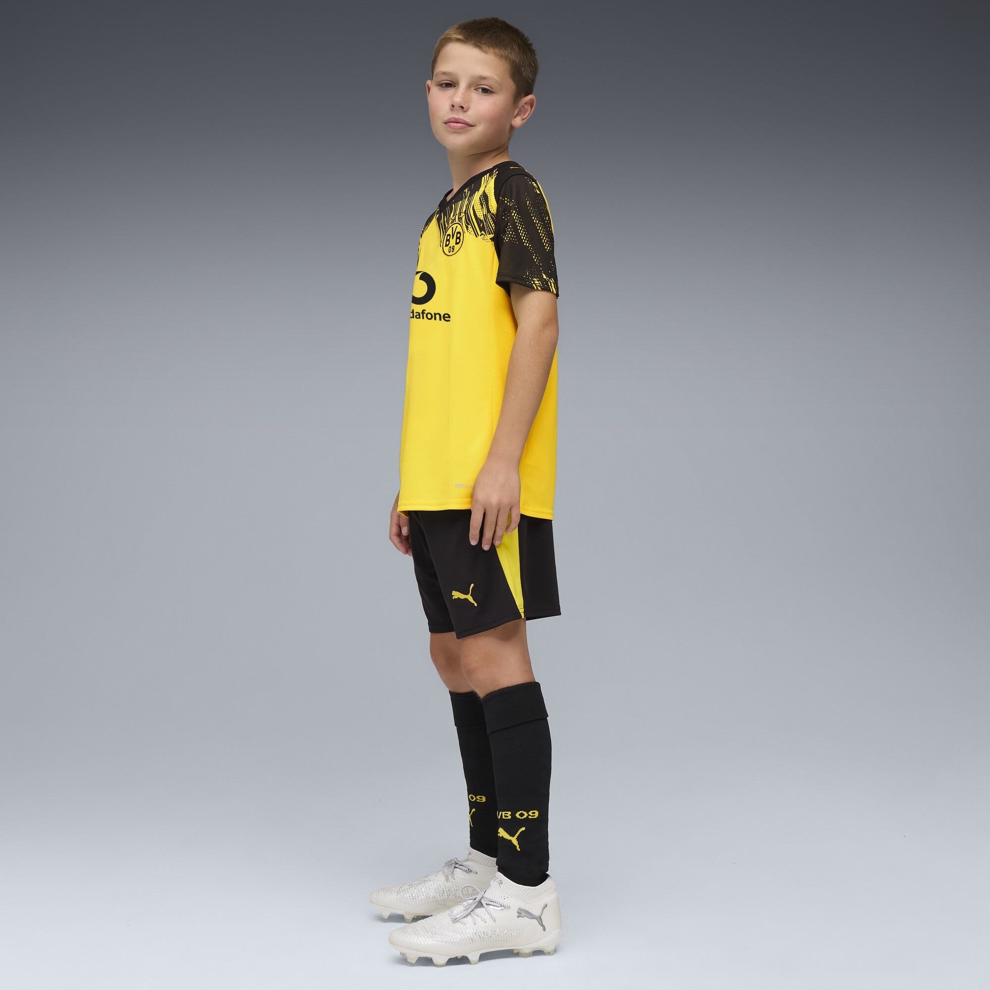 Borussia Dortmund 2025-26 Youth Home Shorts
