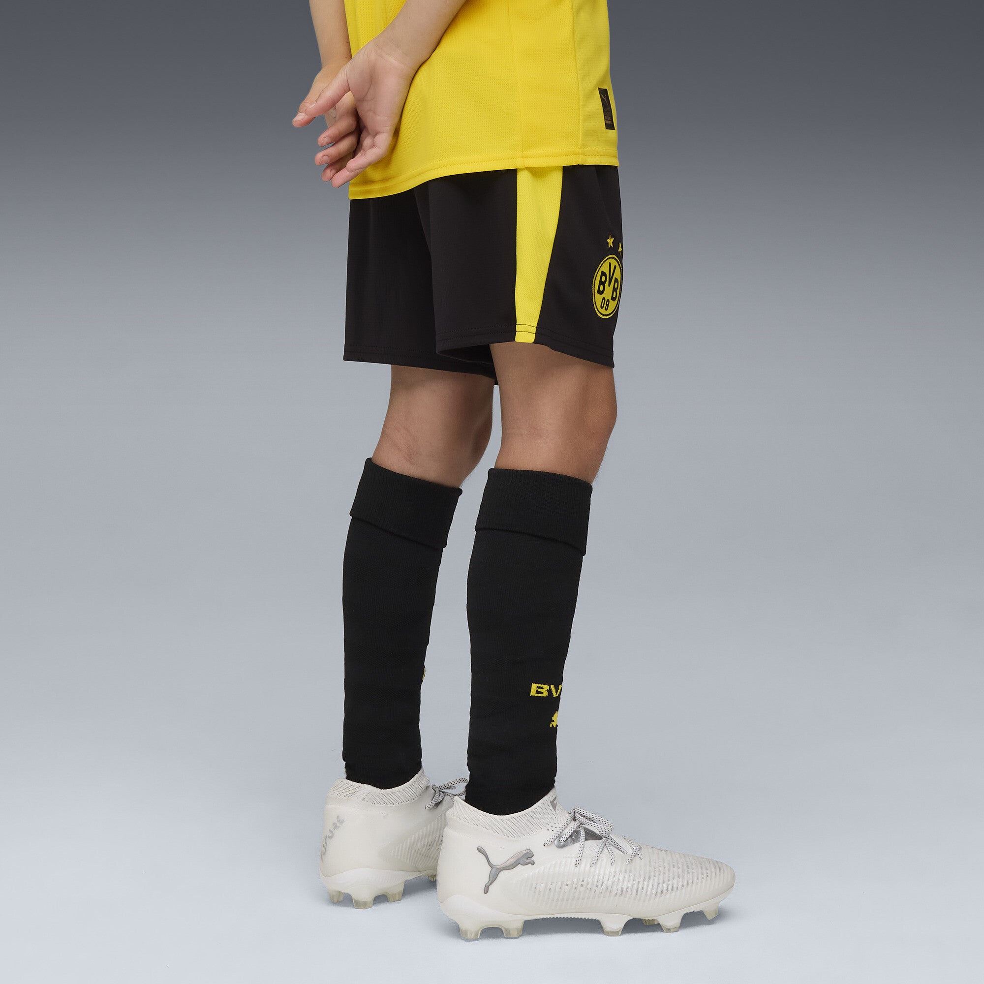 Borussia Dortmund 2025-26 Youth Home Shorts