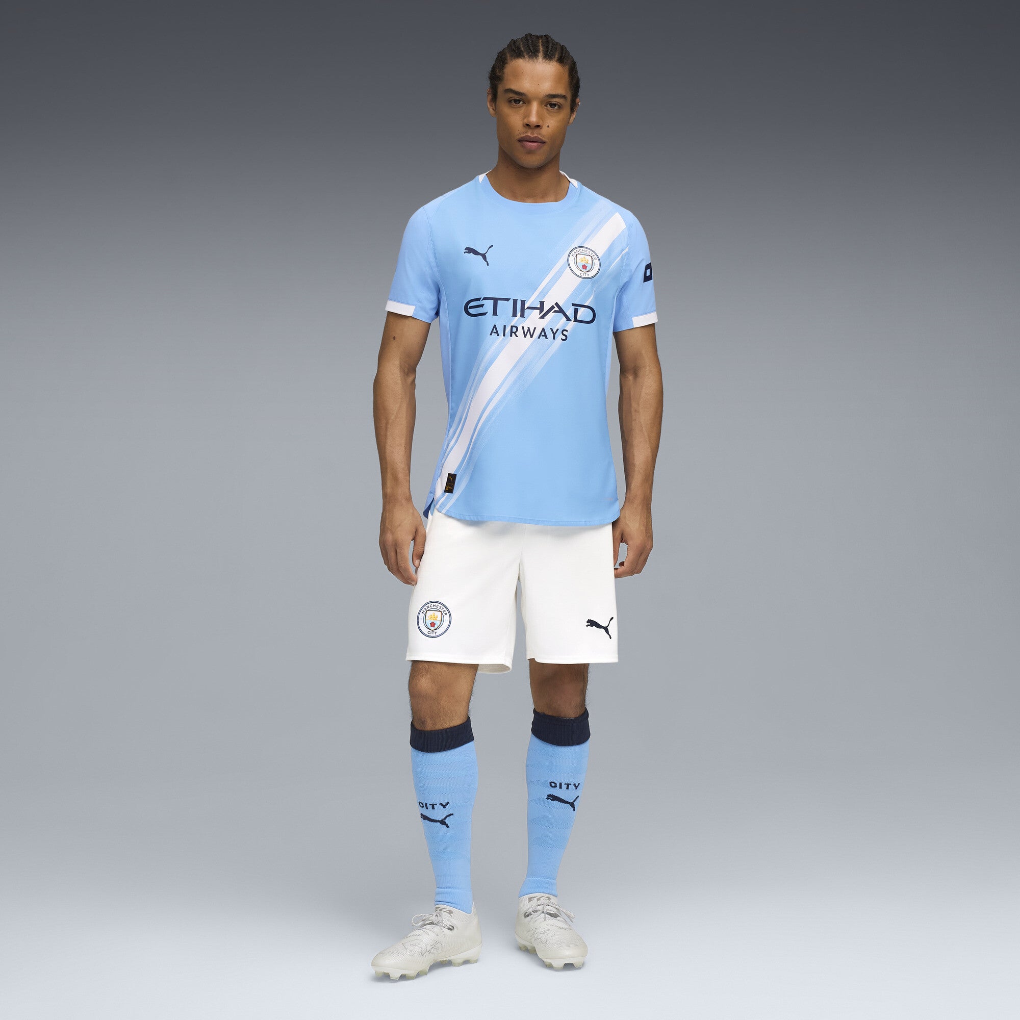 Manchester City 2025-26 Match Home Jersey