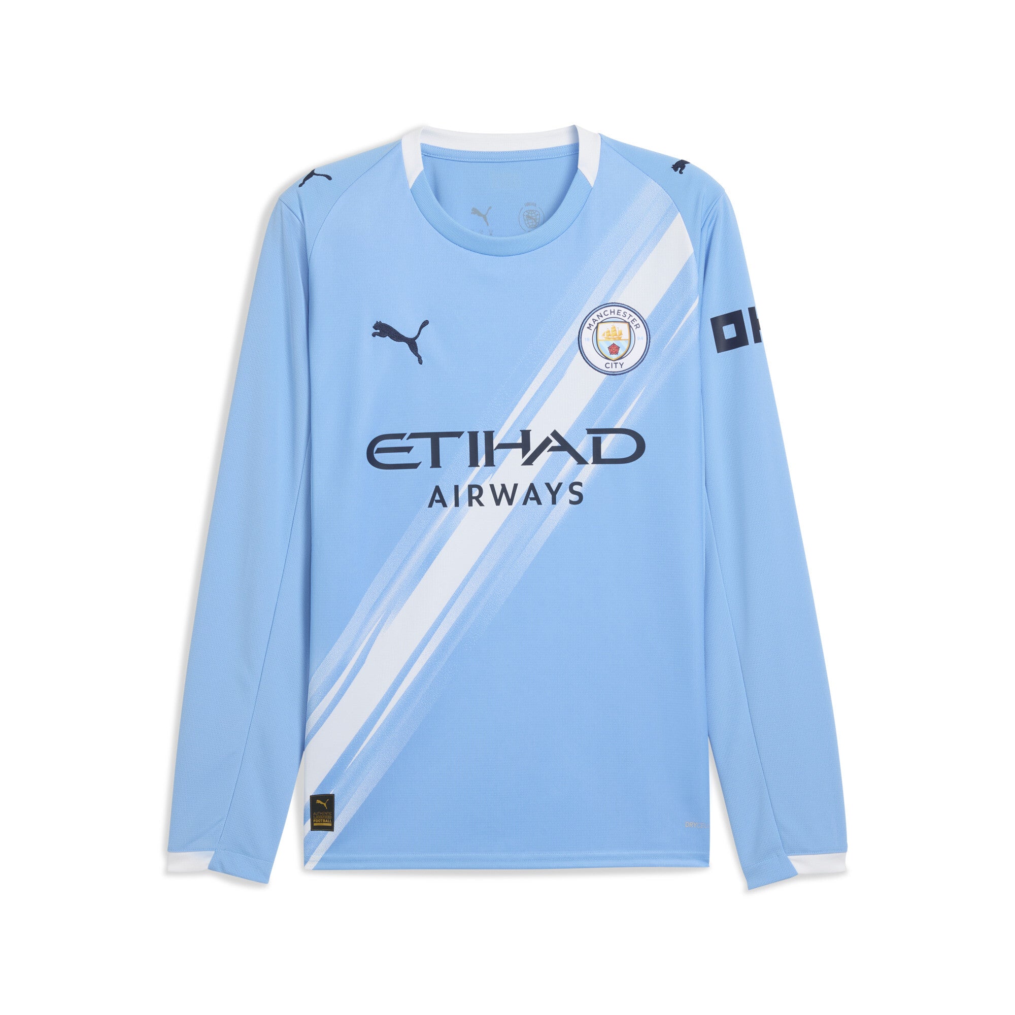 Manchester City 2025-26 LS Home Jersey