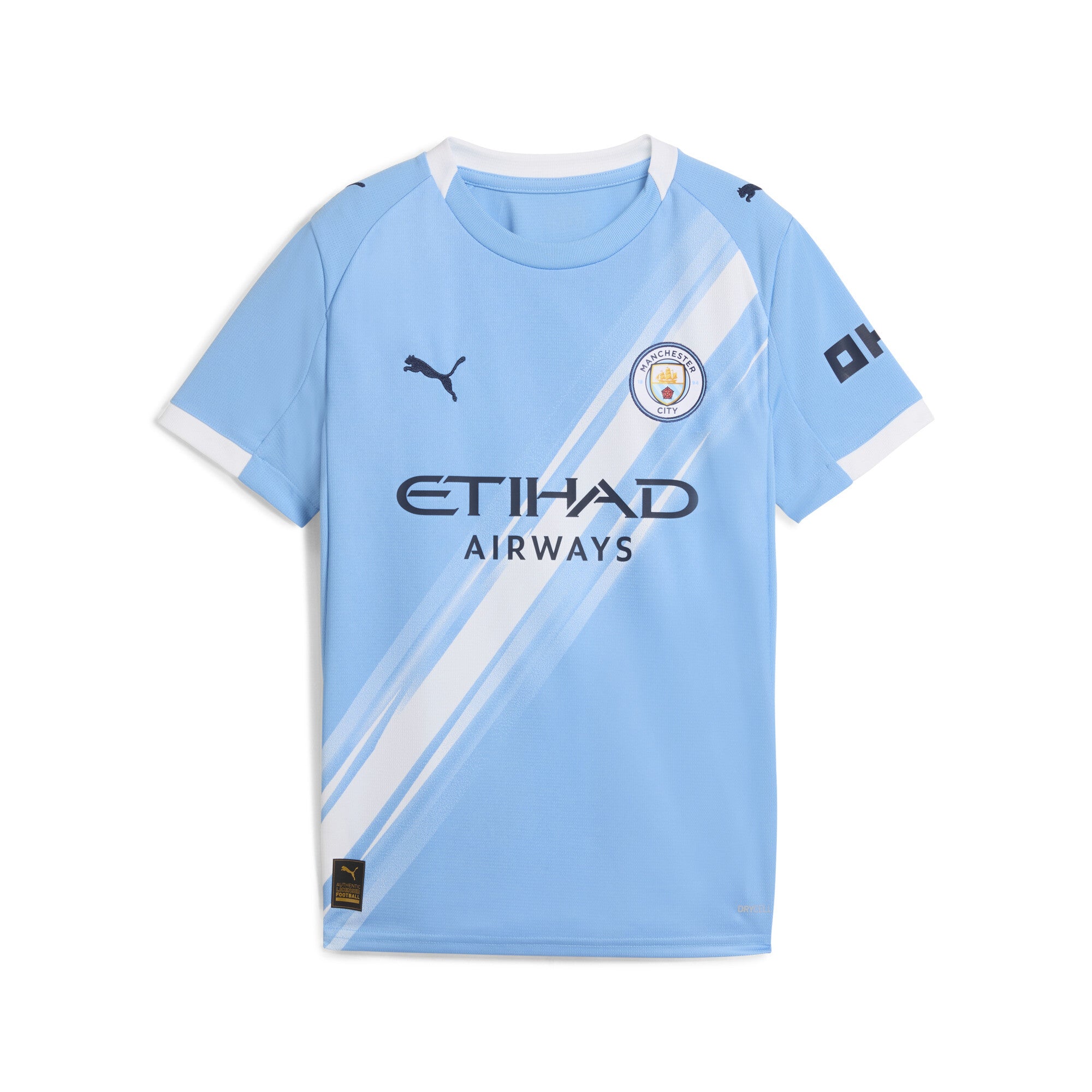 Manchester City 2025-26 Youth Home Jersey
