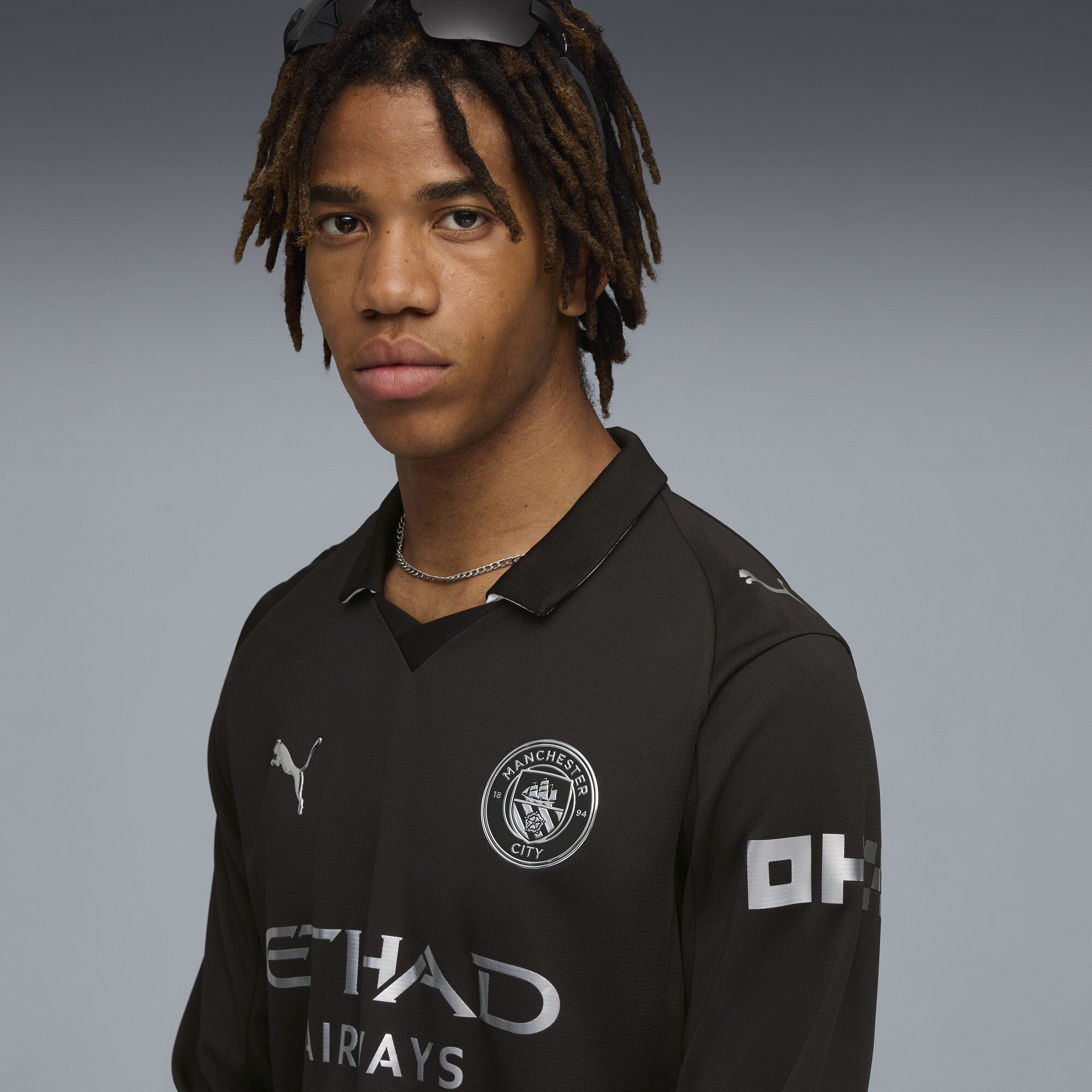 Manchester City 2025-26 LS Away Jersey