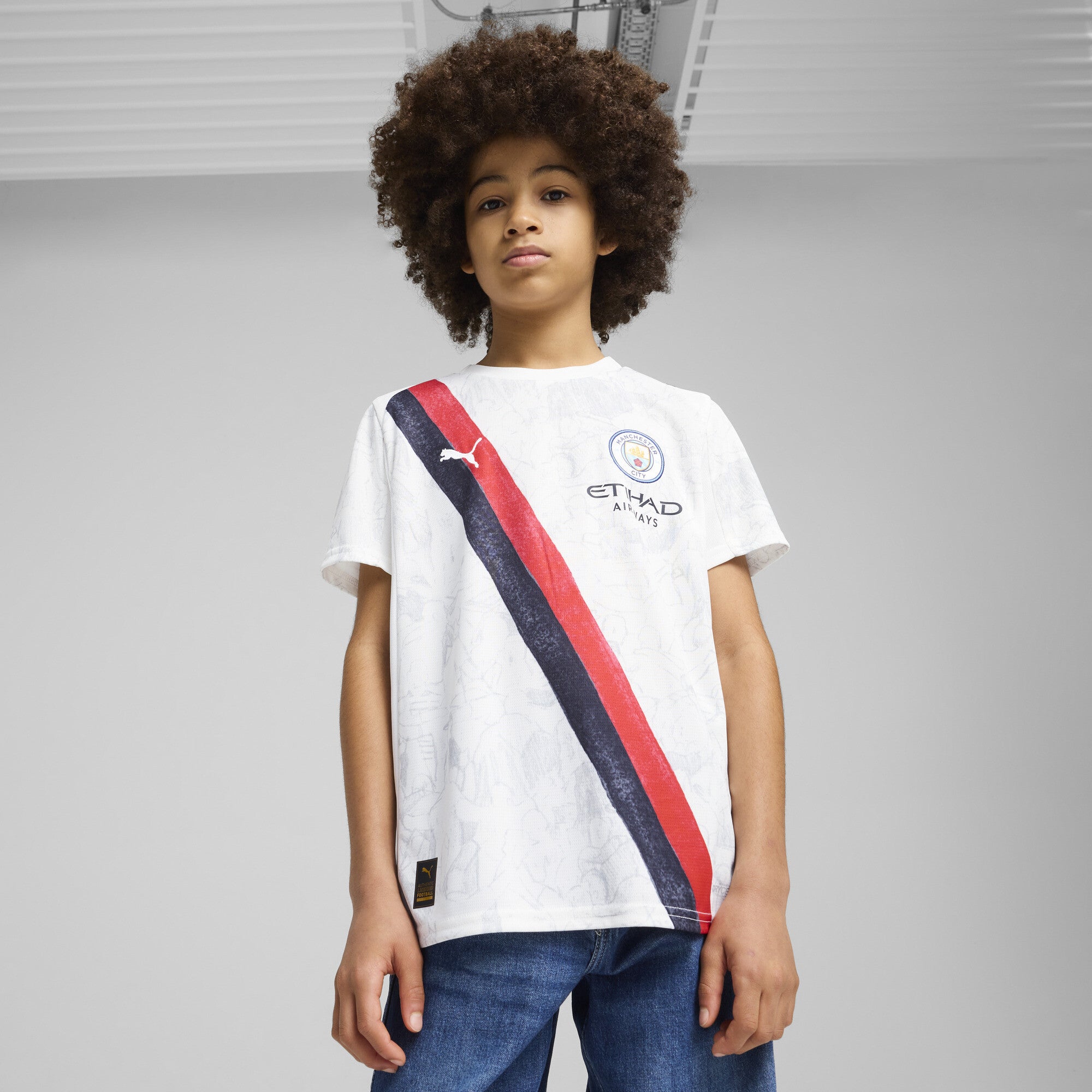 Manchester City 2025-26 Youth KIDSUPER Jersey
