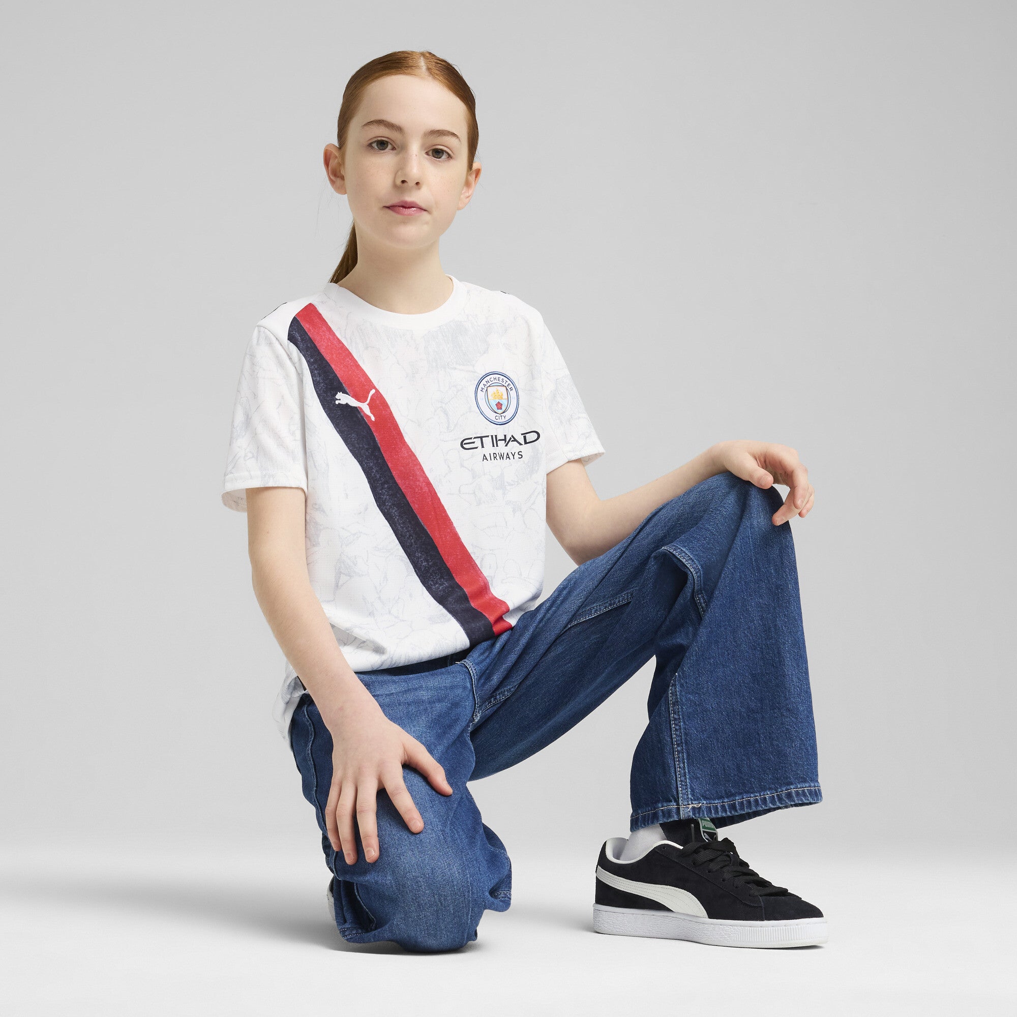 Manchester City 2025-26 Youth KIDSUPER Jersey