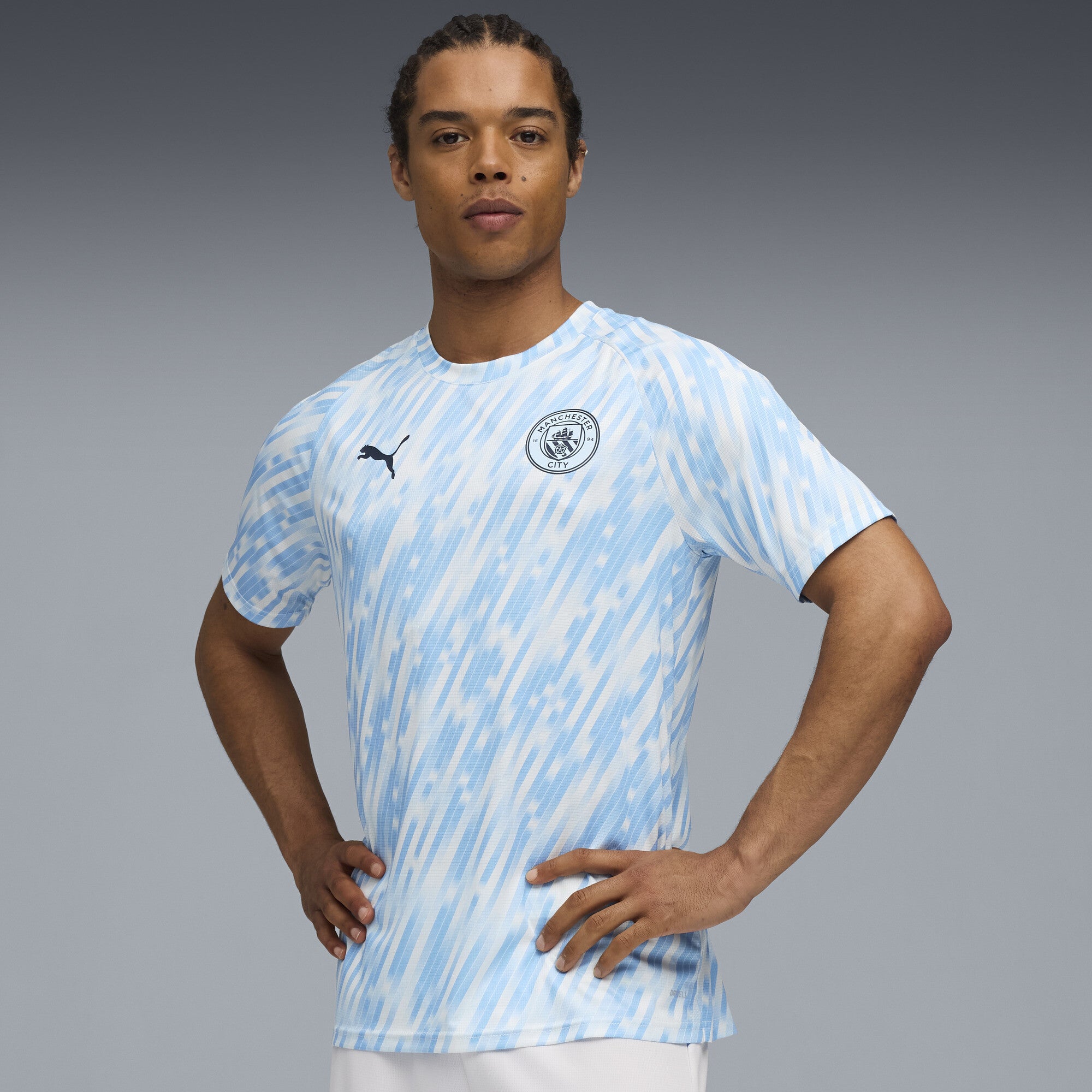 Manchester City 2025-26 Prematch Jersey