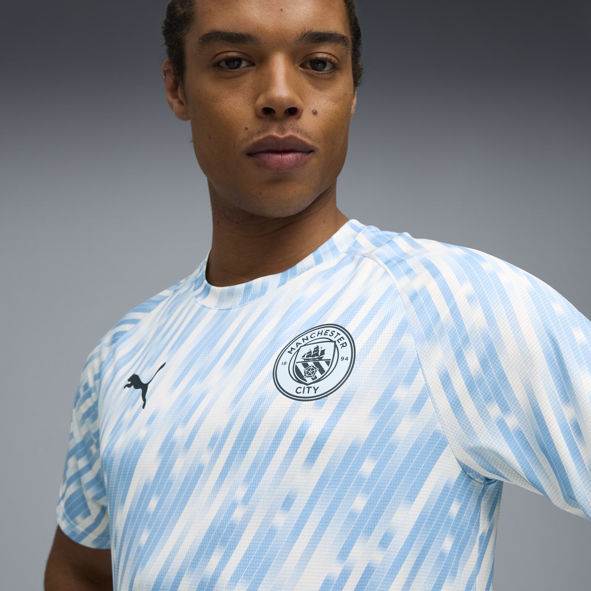Manchester City 2025-26 Prematch Jersey